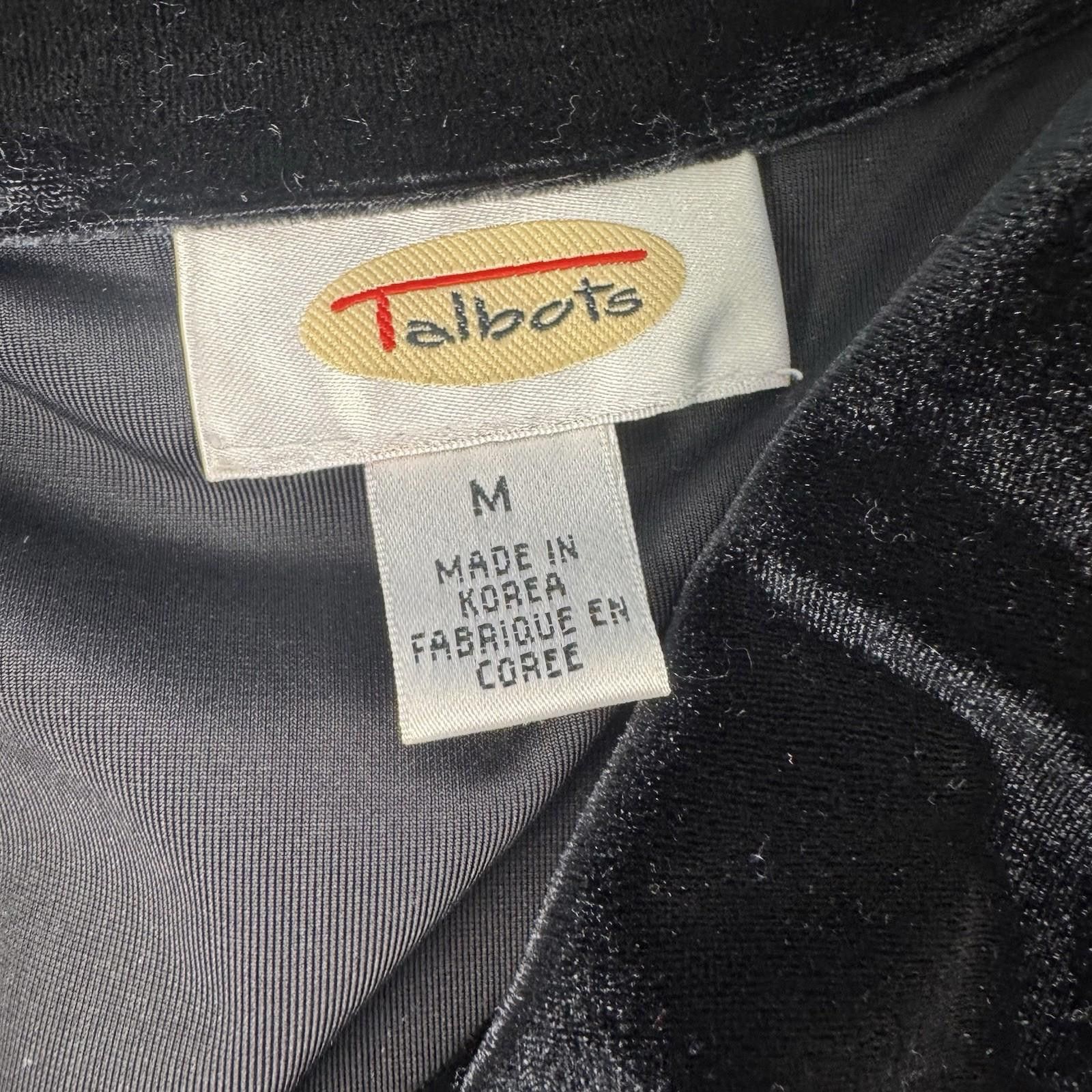 Other Vintage Women's Velvet Collared Shirt Size Med Relaxed Size M / US 6-8 / IT 42-44 - 3 Thumbnail