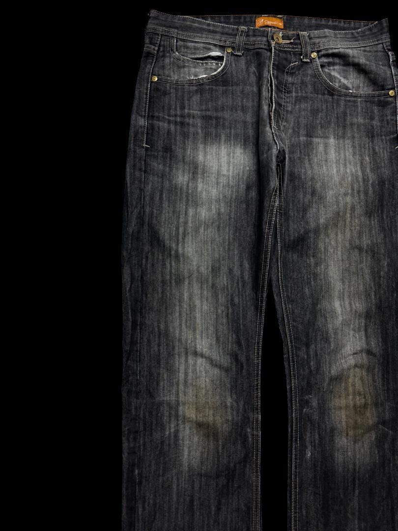 Vintage Vintage Japanese Mudwash Distressed Sick Denim Jean Straight Size US 32 / EU 48 - 4 Thumbnail
