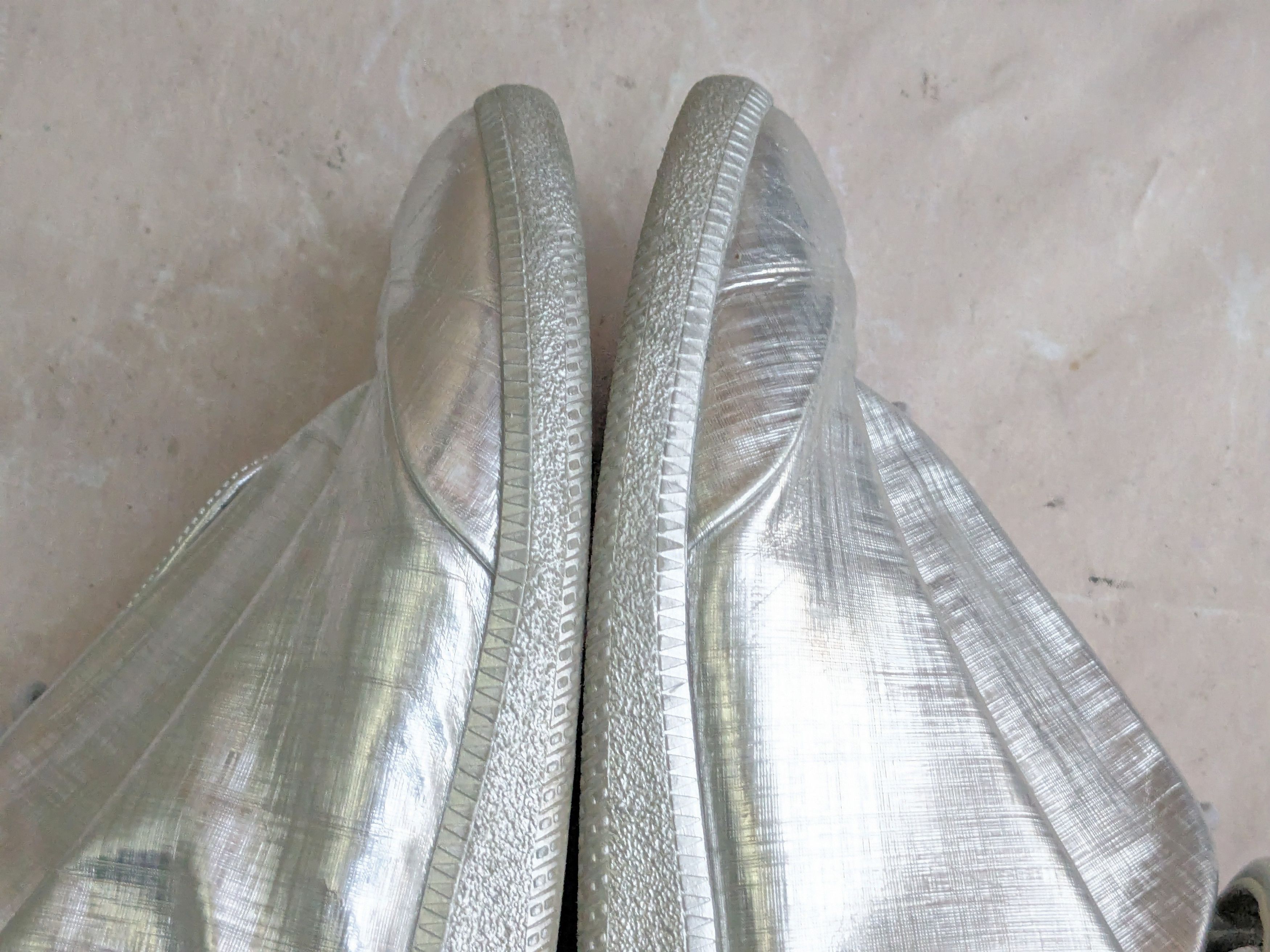 Maison Margiela Maison Margiela Future Silver 12 45 High Tops Leather Size US 12 / EU 45 - 10 Thumbnail