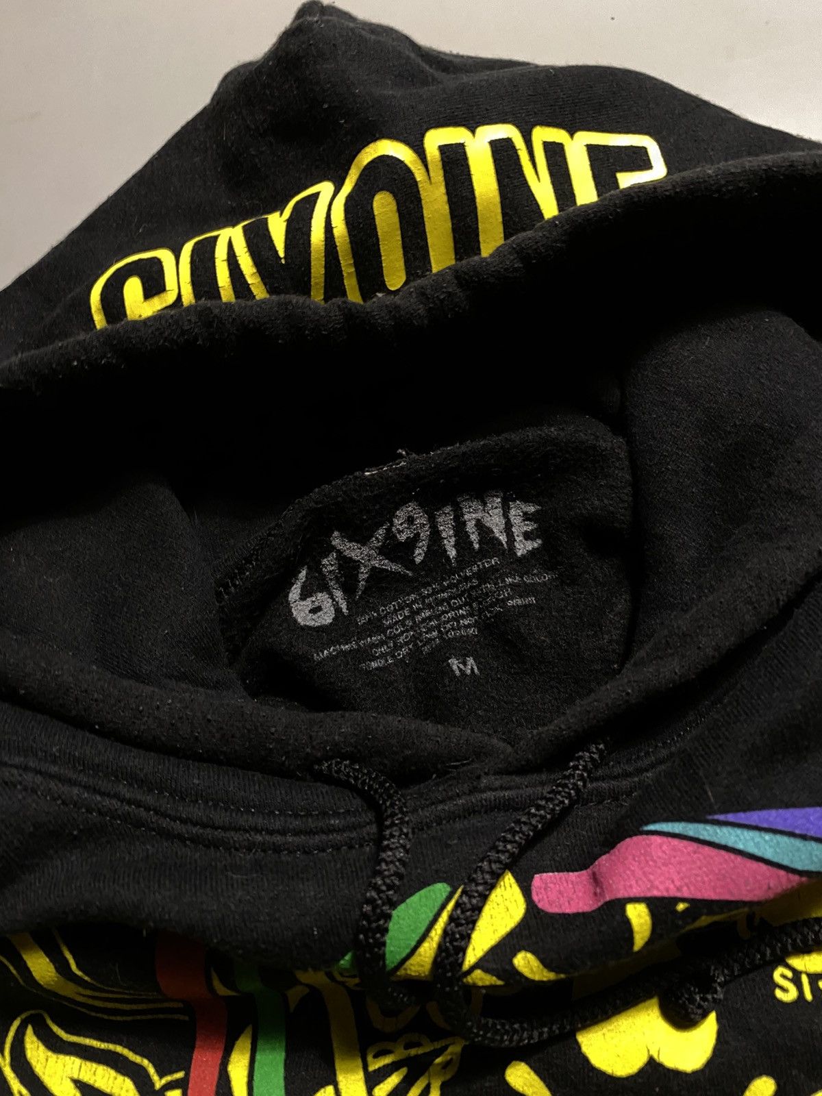 Vintage Tekashi 6ix9ine Scum Gang rare hoodie music Size US M / EU 48-50 / 2 - 6 Thumbnail