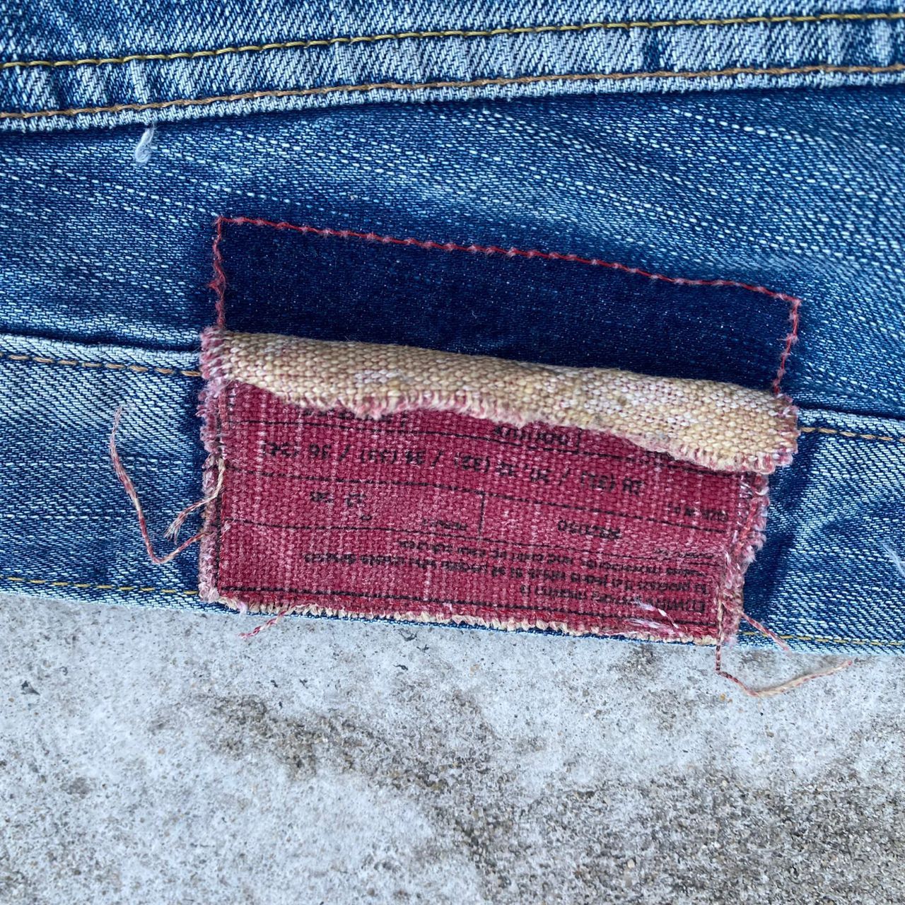 Edwin Vintage Edwin 504 Distressed Denim Kurt Cobain Style Size US 34 / EU 50 - 17 Thumbnail