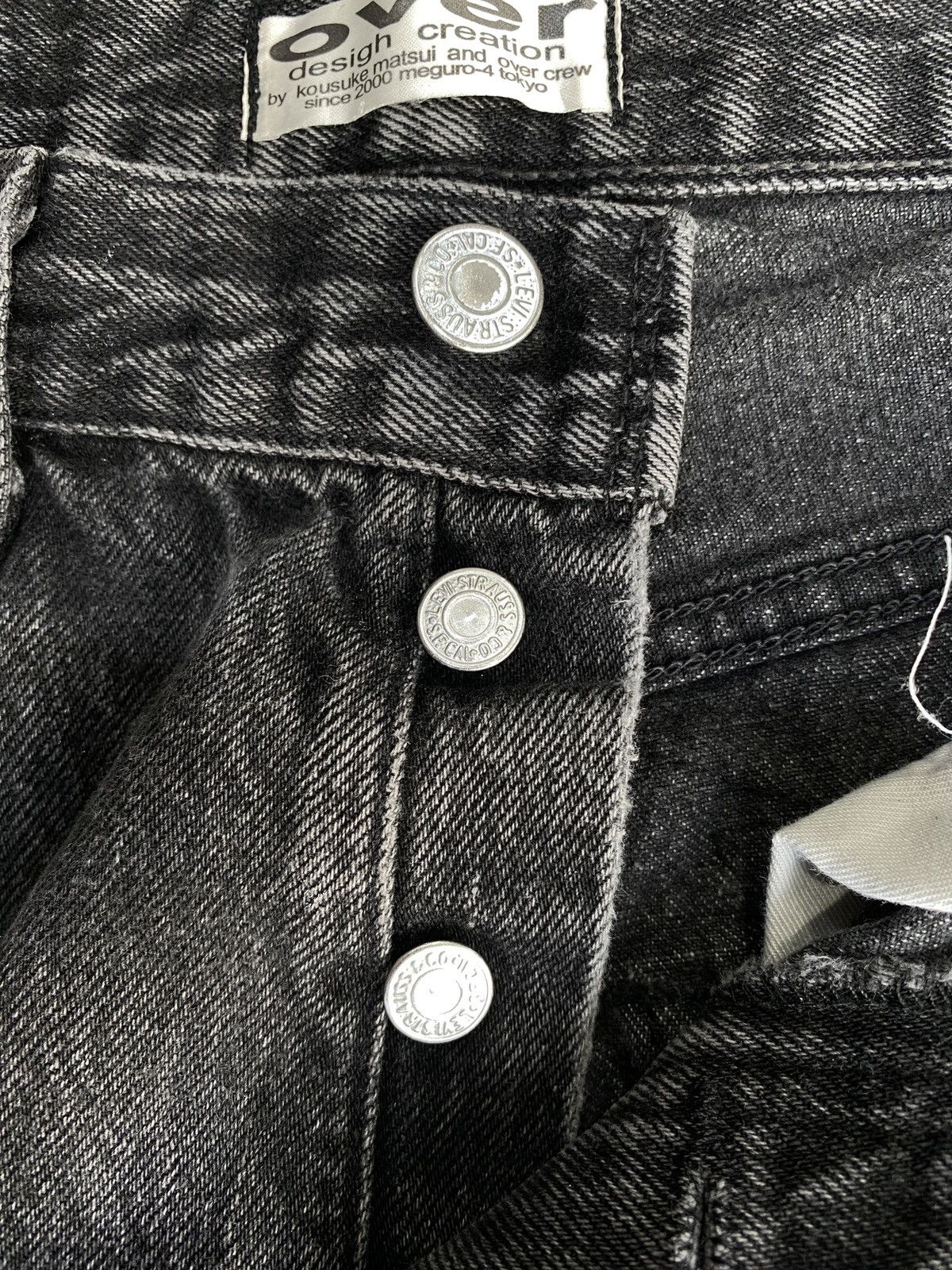 Levi's Vintage🔥Levi’s 501 Over Design Creation By Kousuke Matsui Size US 28 / EU 44 - 9 Thumbnail
