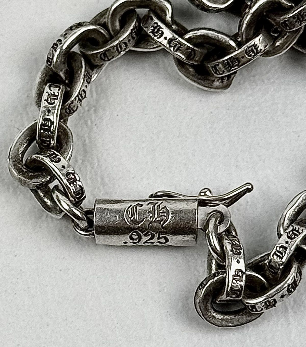 Chrome Hearts Chrome Hearts - Paper Chain - Silver Necklace 18" Size ONE SIZE - 12 Thumbnail