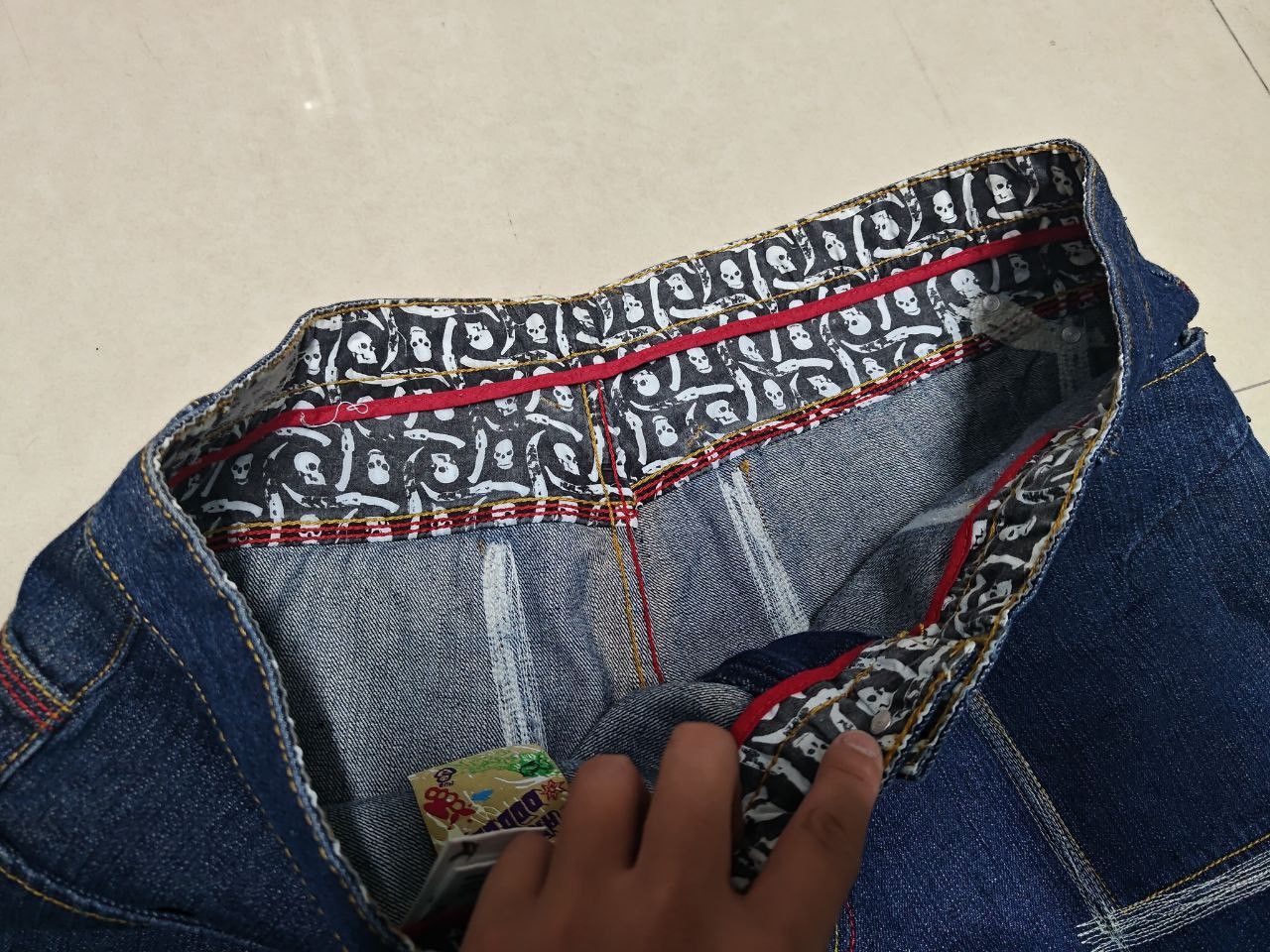 Artful Dodger artful dodger skull baggy jeans Size US 40 / EU 56 - 5 Thumbnail
