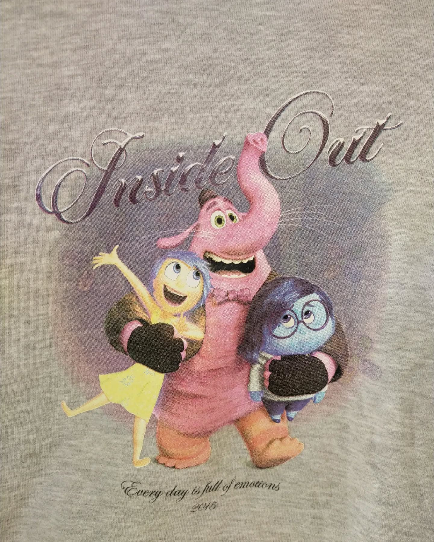 Disney Inside Out x SPAO Big Print Animation Cartoon Crewneck Size US L / EU 52-54 / 3 - 2 Thumbnail