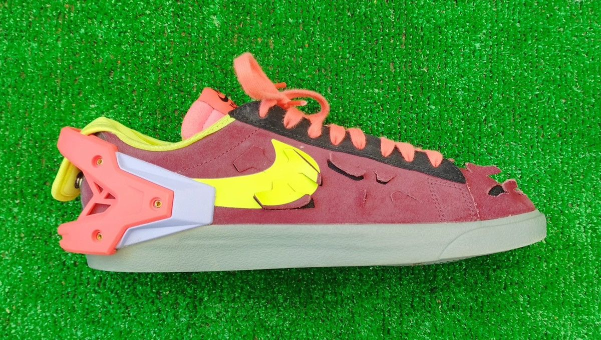 Nike Shoes Nike Blazer Low Acronym Night Maroon Size US 8.5 / EU 41-42 - 8 Thumbnail