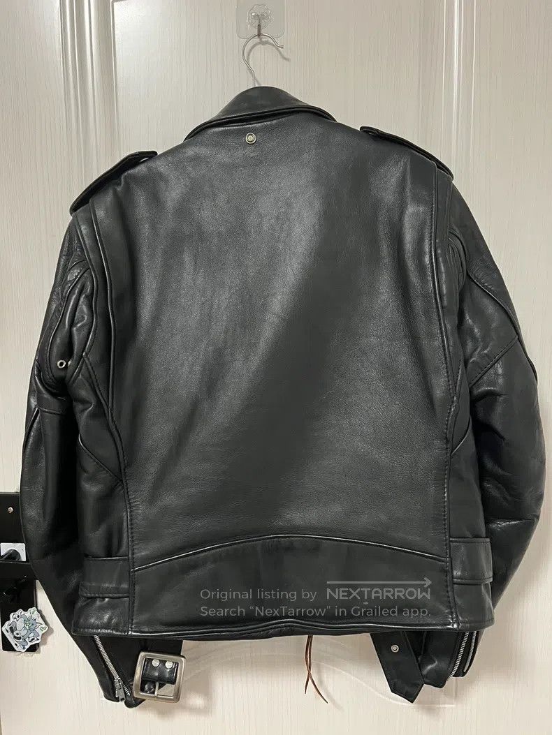 Schott Schott Heavy leather coat Size US L / EU 52-54 / 3 - 5 Thumbnail