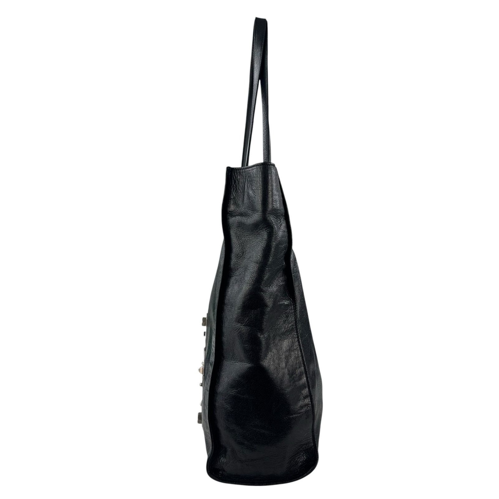 Prada Prada Leather Skull Tote Bag Size ONE SIZE - 4 Thumbnail
