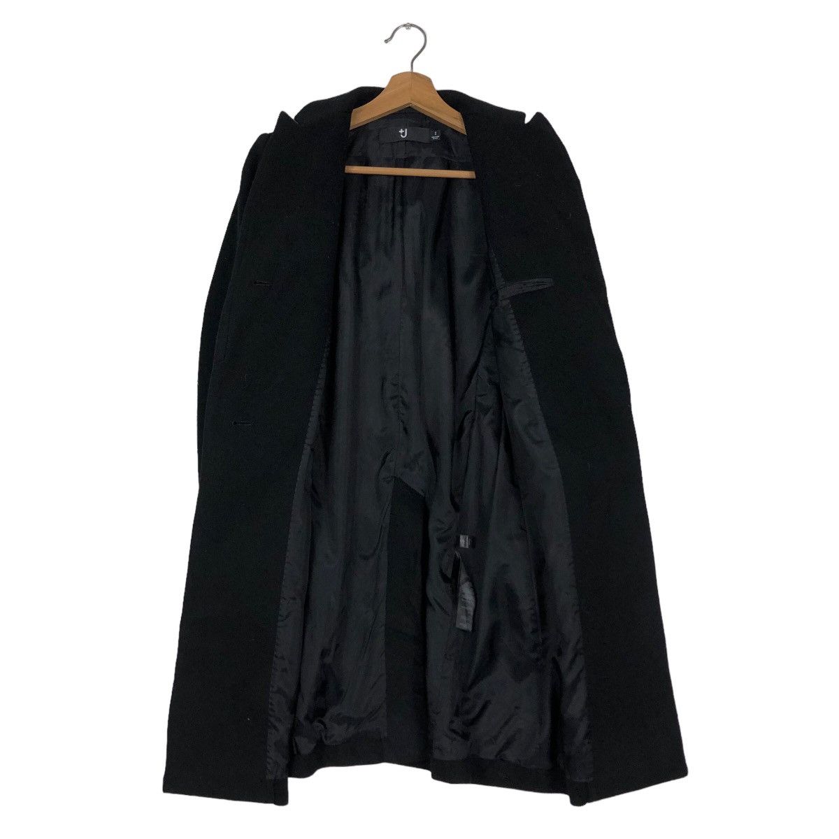 Jil Sander 🔥Rich Black Long Jacket Jill Sander J+ Japan Size US S / EU 44-46 / 1 - 13 Thumbnail