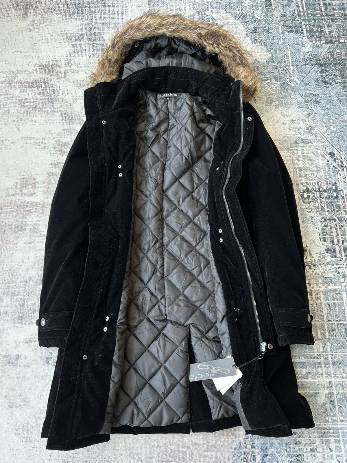 In The Attic In The Attic Dead Stock Fur Long Jacket Size US M / EU 48-50 / 2 - 11 Thumbnail