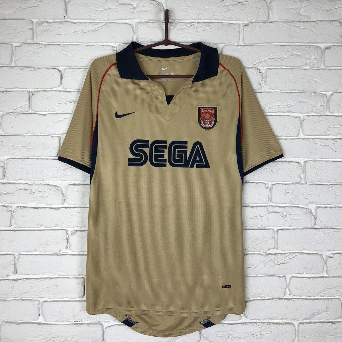 【専用ページ】超希少 NIKE アーセナル SEGA 2001-02 アウェイ Excellent Nike Authentic Original 2001 2002 Arsenal Gold