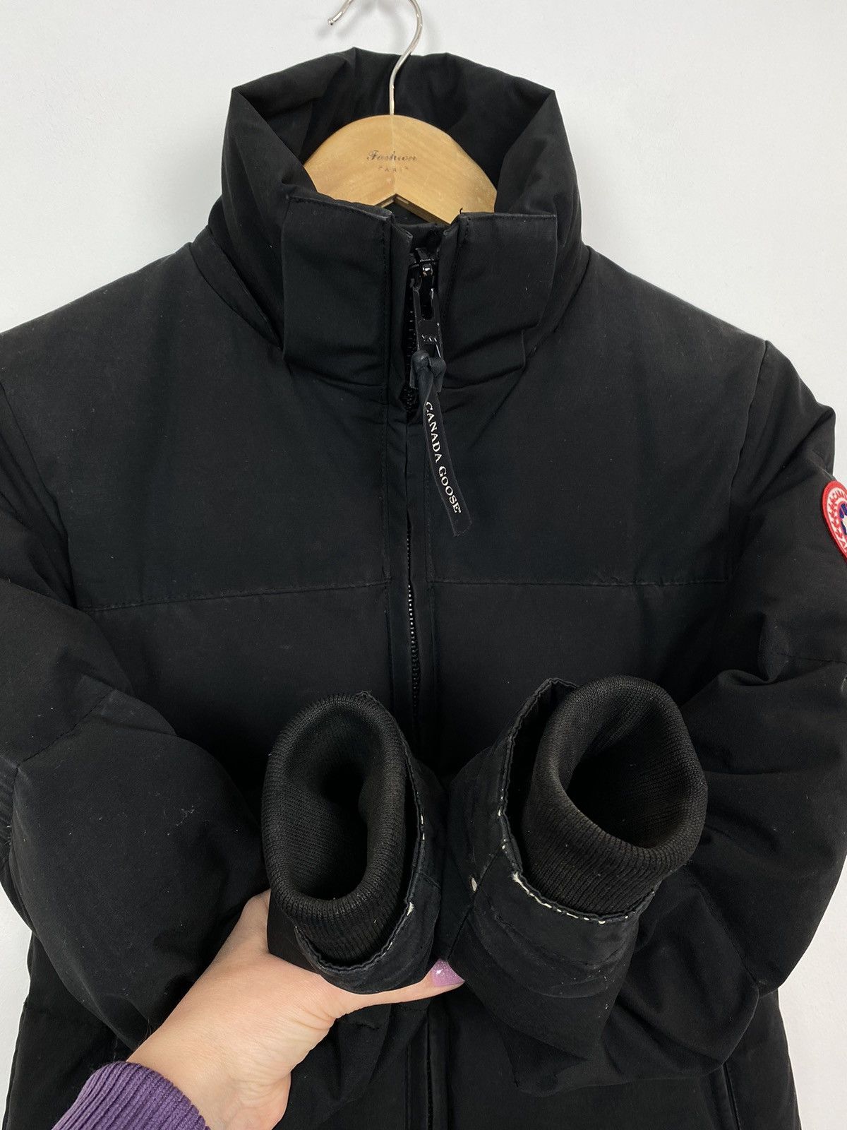 Canada Goose Canada Goose White Duck Down Long Sleeve Coat Jacket Black Size US XXS / EU 40 - 7 Thumbnail