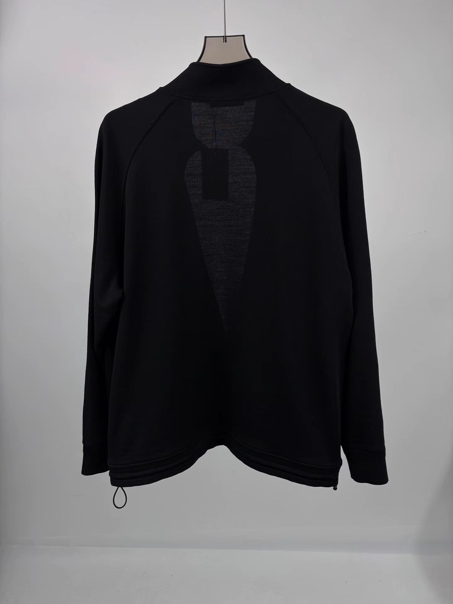Ermenegildo Zegna ZEGNA Wool Knitted Zip-Up Stand Collar Jacket Size US L / EU 52-54 / 3 - 2 Thumbnail