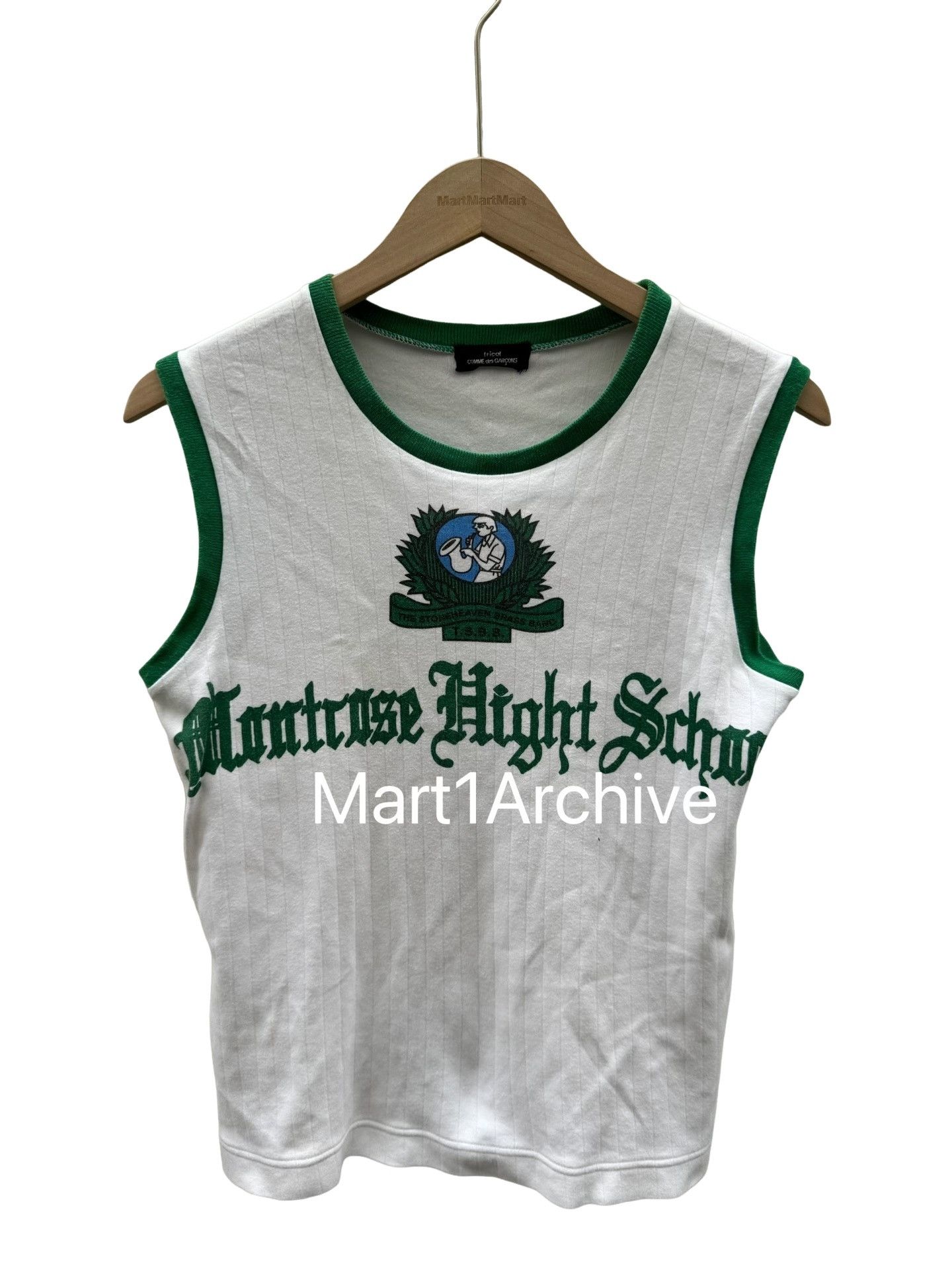 Comme des Garcons Comme des Garcons Graphic Sleeveless Tank Size M Size US M / EU 48-50 / 2 - 1 Thumbnail