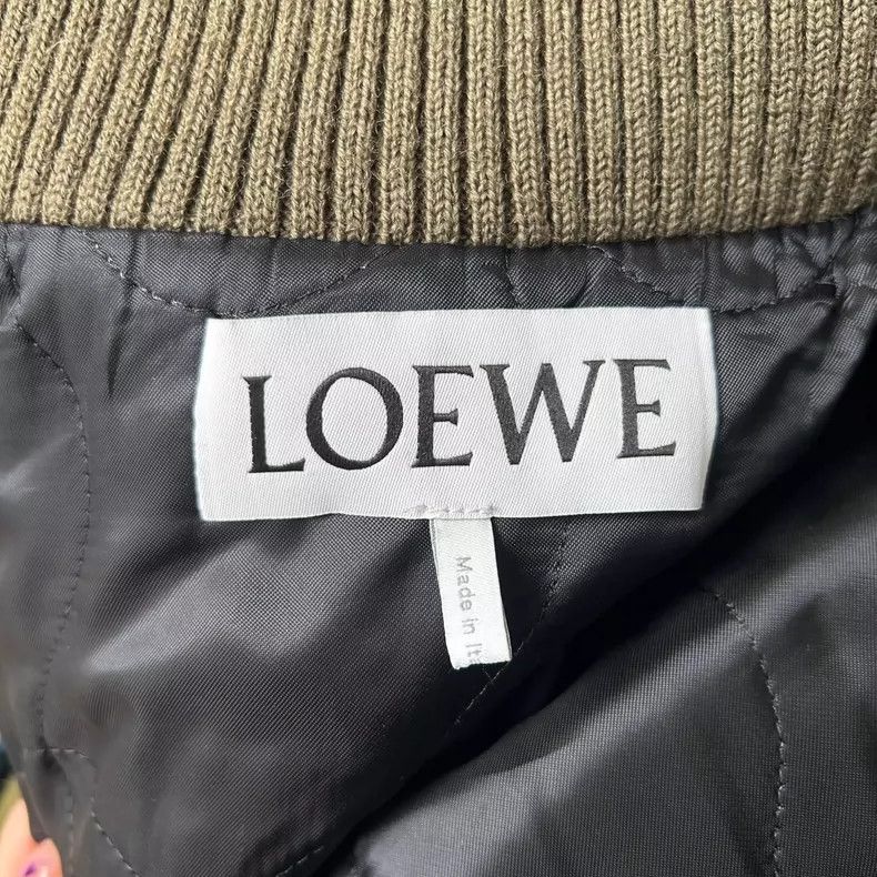 Loewe Loewe Olive green collar cashmere jacket Size US S / EU 44-46 / 1 - 5 Thumbnail