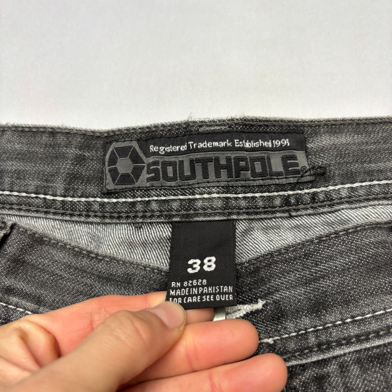 Southpole × Vintage Vintage Y2K Southpole 8180 Jeans Men's 36x27 Baggy Skater Size US 36 / EU 52 - 5 Thumbnail