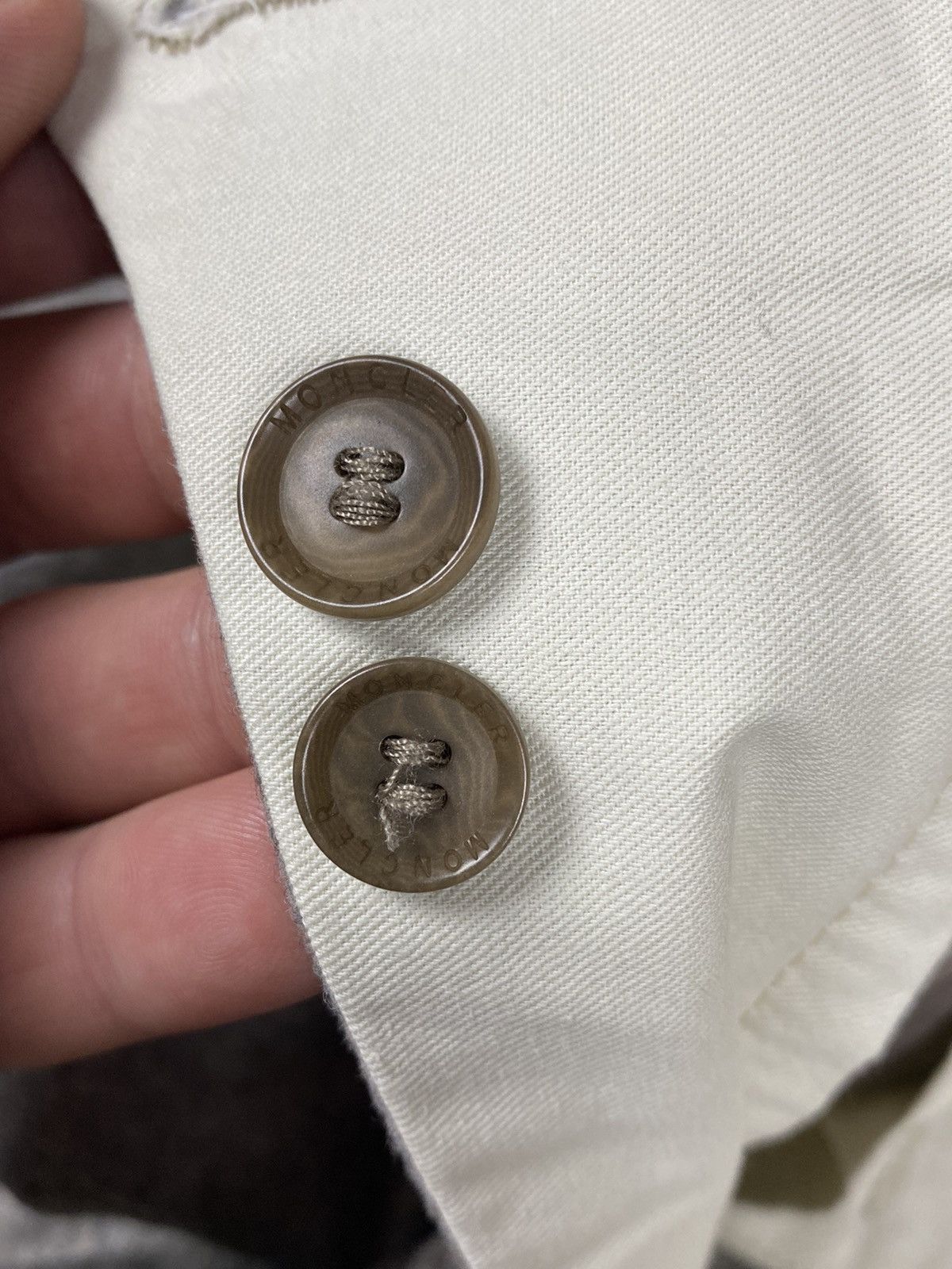 Moncler × Vintage Vintage Moncler Luxury Designer Wool Chino Pants Size 26" / US 2 / IT 38 - 10 Thumbnail