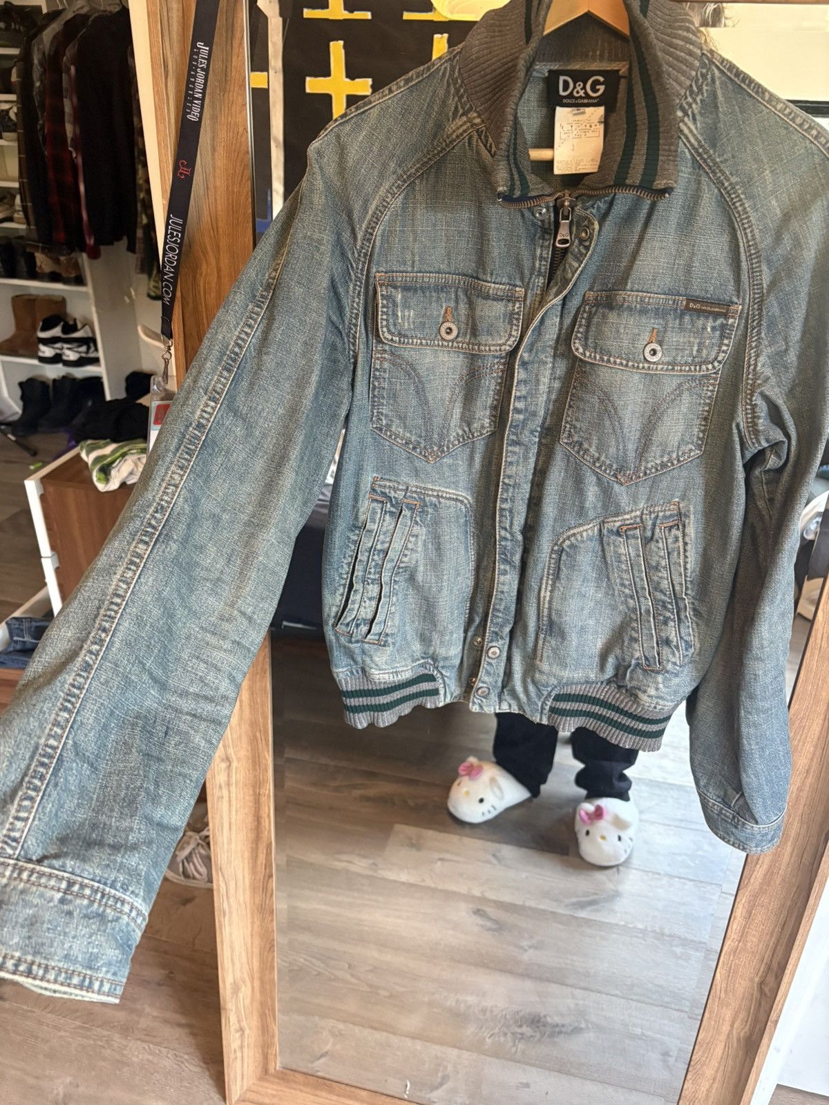 Dolce & Gabbana Dolce & Gabbana Denim Jacket Size US S / EU 44-46 / 1 - 3 Thumbnail