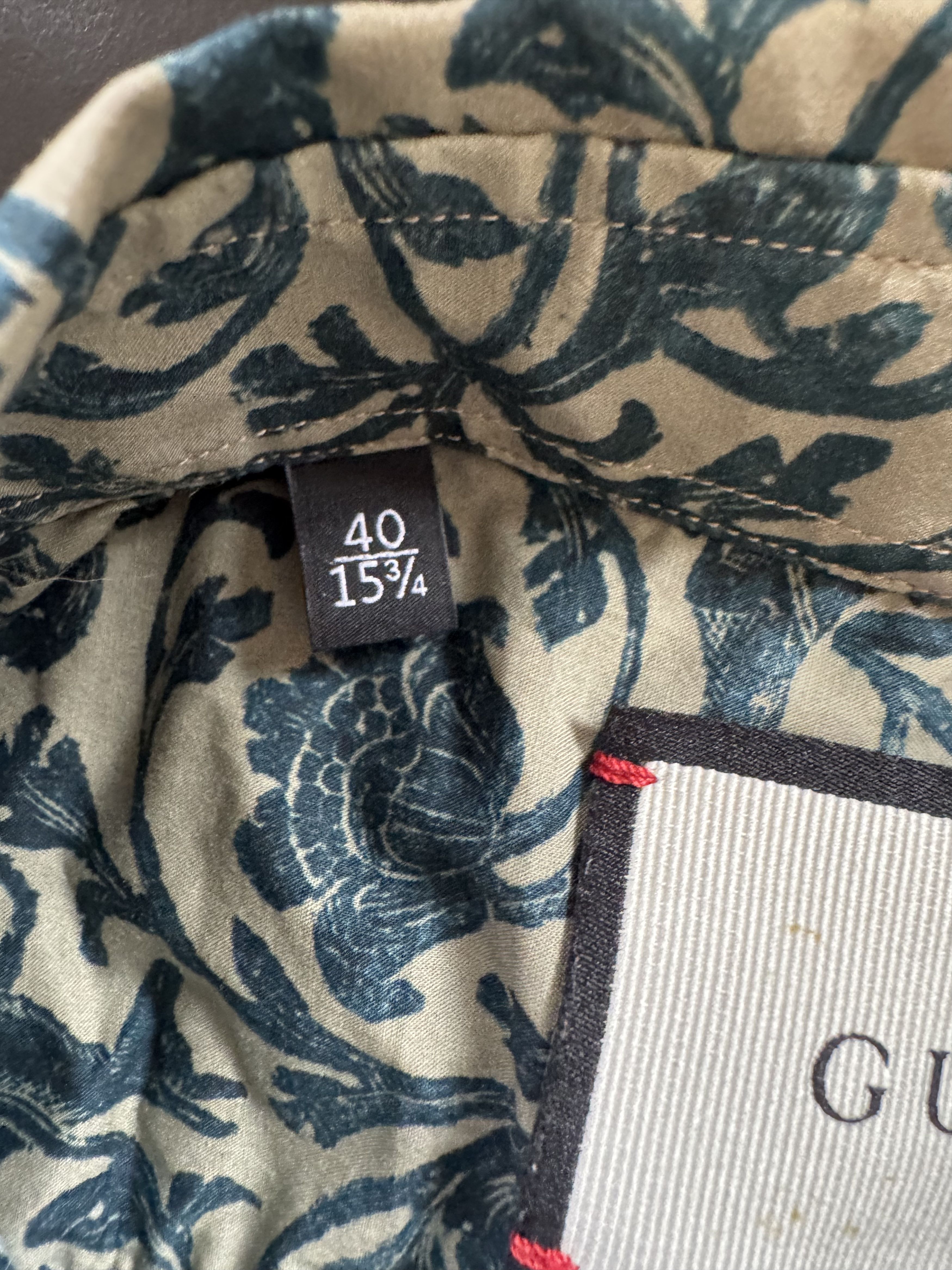Gucci Cambridge Paisley Shirt Size US M / EU 48-50 / 2 - 15 Thumbnail