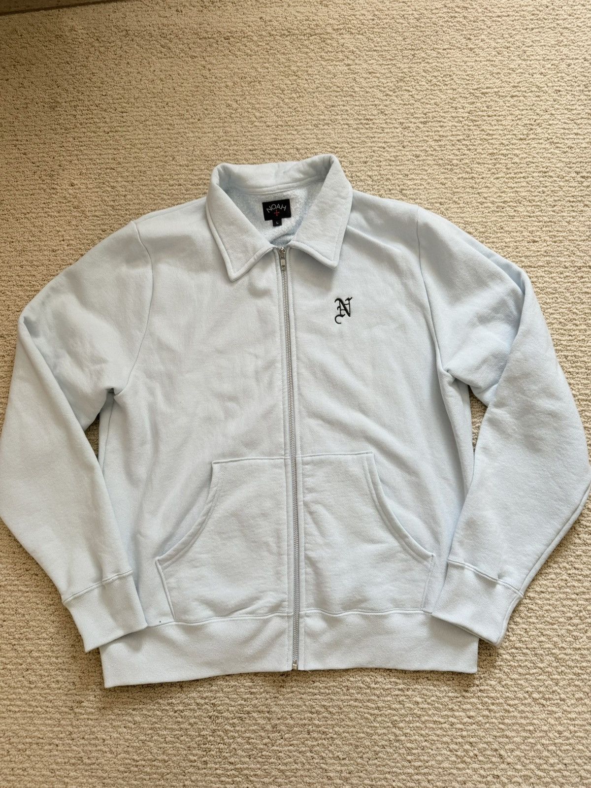 Noah Noah Zip Up Large Sweater Size US L / EU 52-54 / 3 - 1 Thumbnail