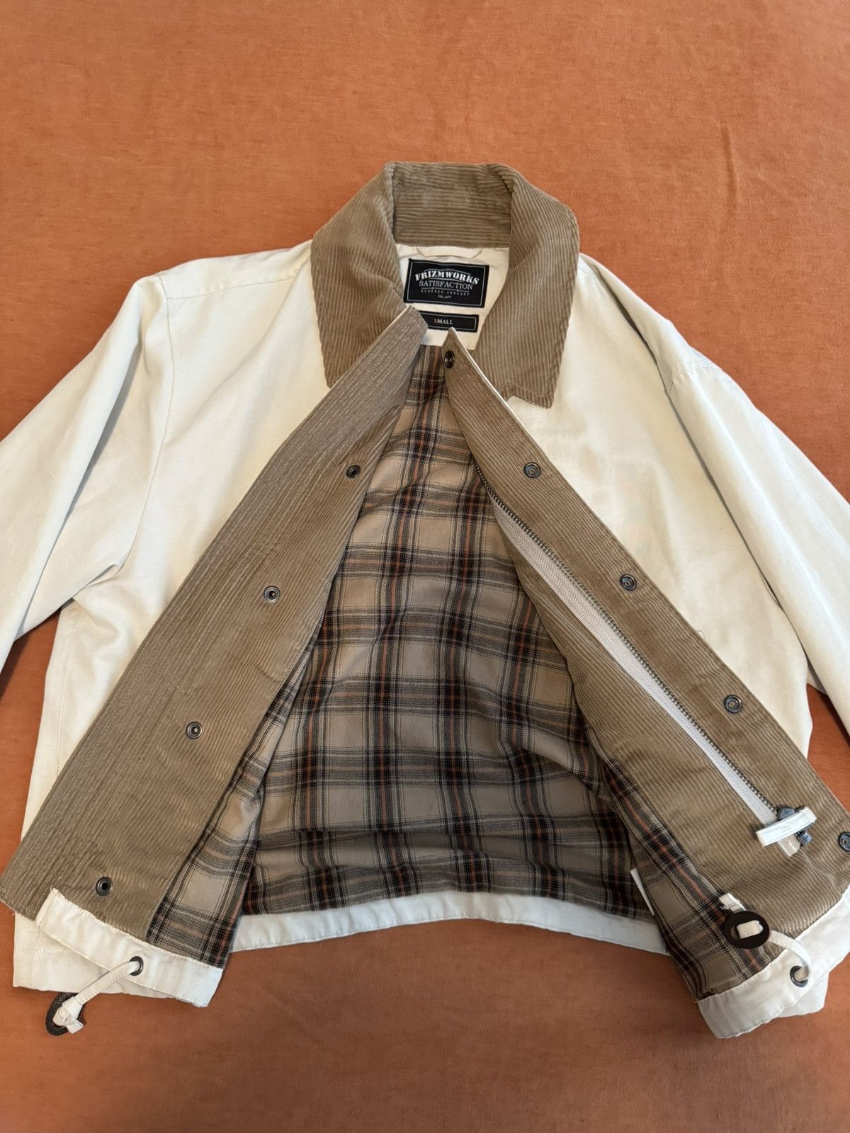 FrizmWORKS FrizmWORKS Heritage Hunting Jacket - Cream/White - Mens S Size US S / EU 44-46 / 1 - 3 Thumbnail