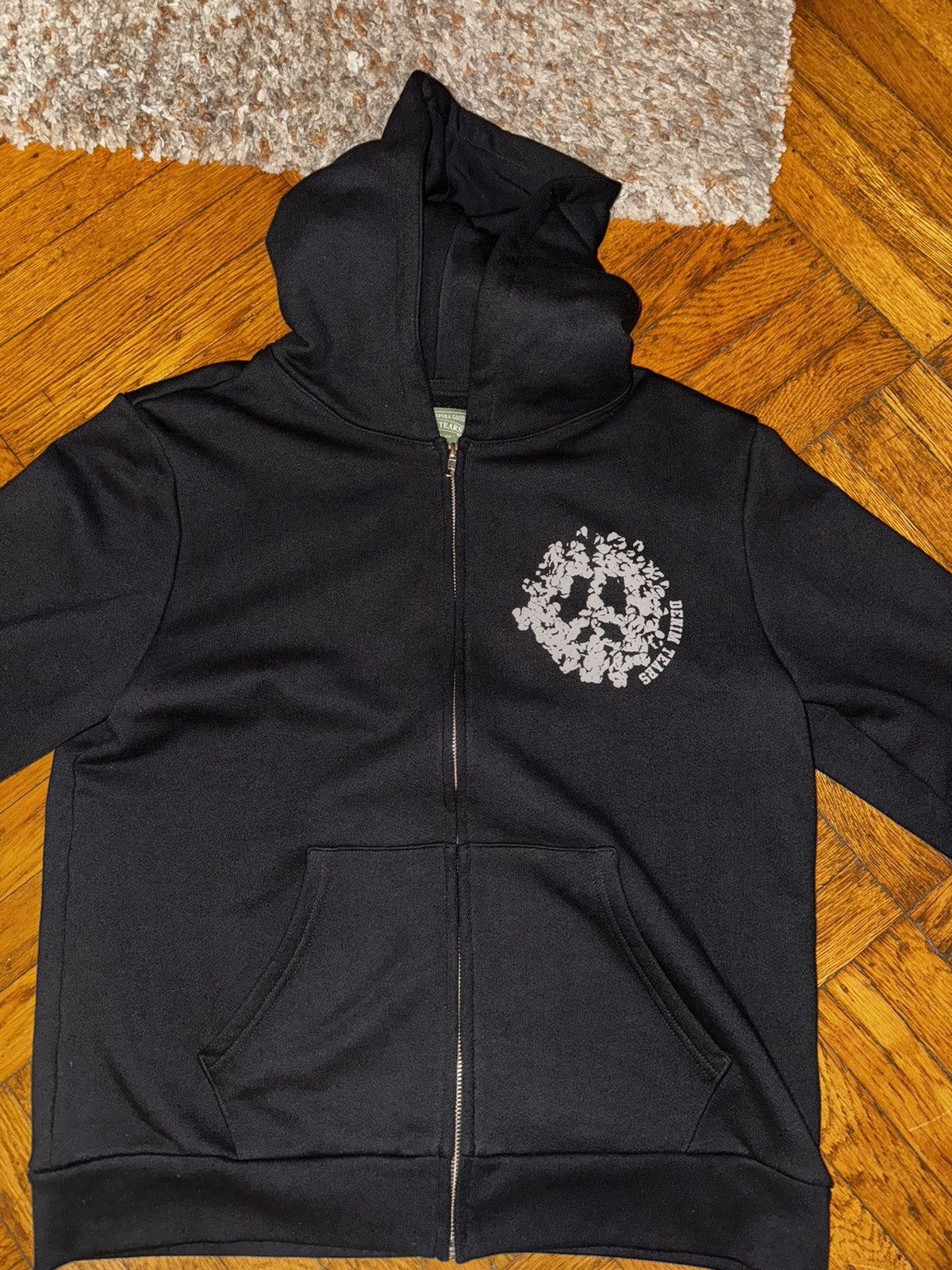DENIM TEARS University Zip Hoodie | Grailed