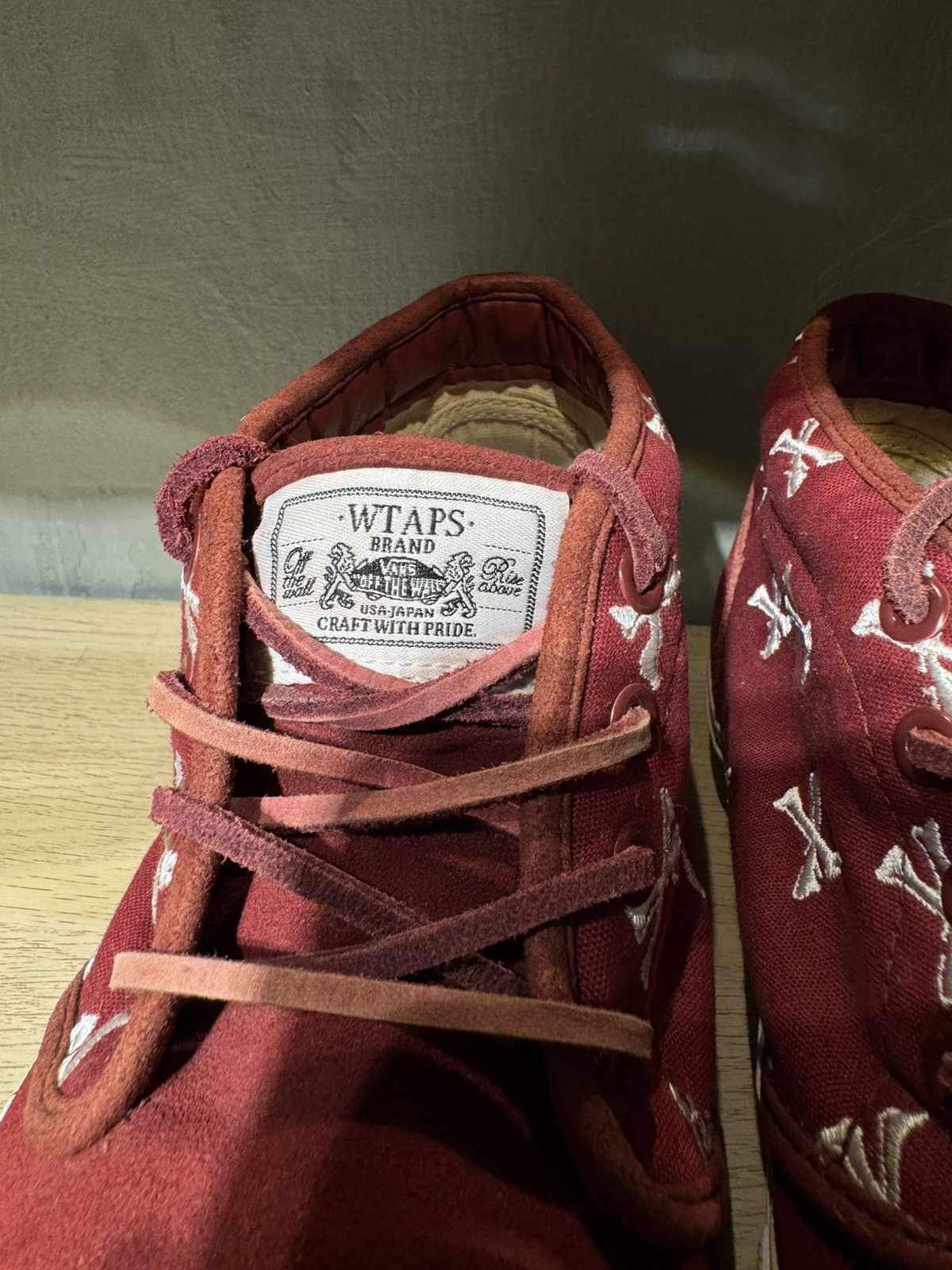 Vans × Wtaps Vans Syndicate x WTAPS Crossbones Chukka Size US 9.5 / EU 42-43 - 6 Thumbnail