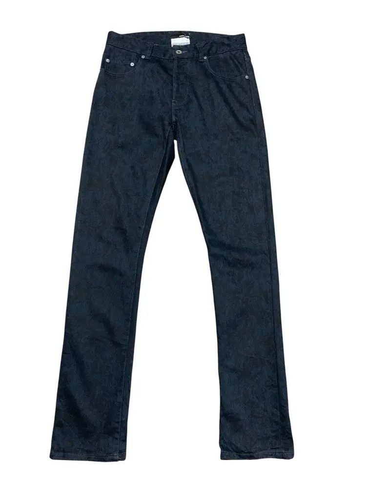Katharine Hamnett London 1990s Hamnett abstract print skinny denim Size US 29 - 1 Thumbnail