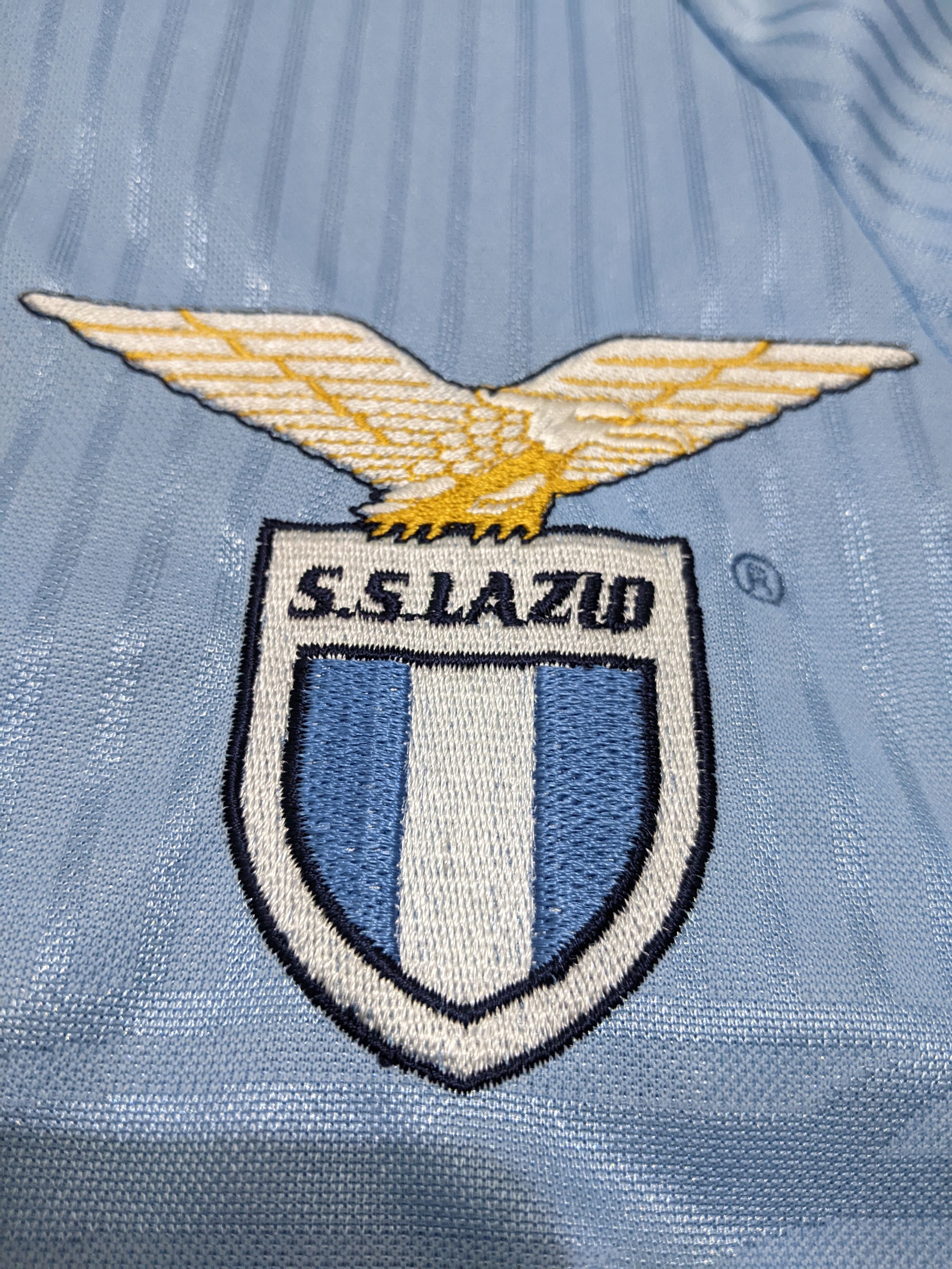 Umbro Lazio 1997-98 home SIGNORI Jersey football shirt Size US M / EU 48-50 / 2 - 5 Thumbnail