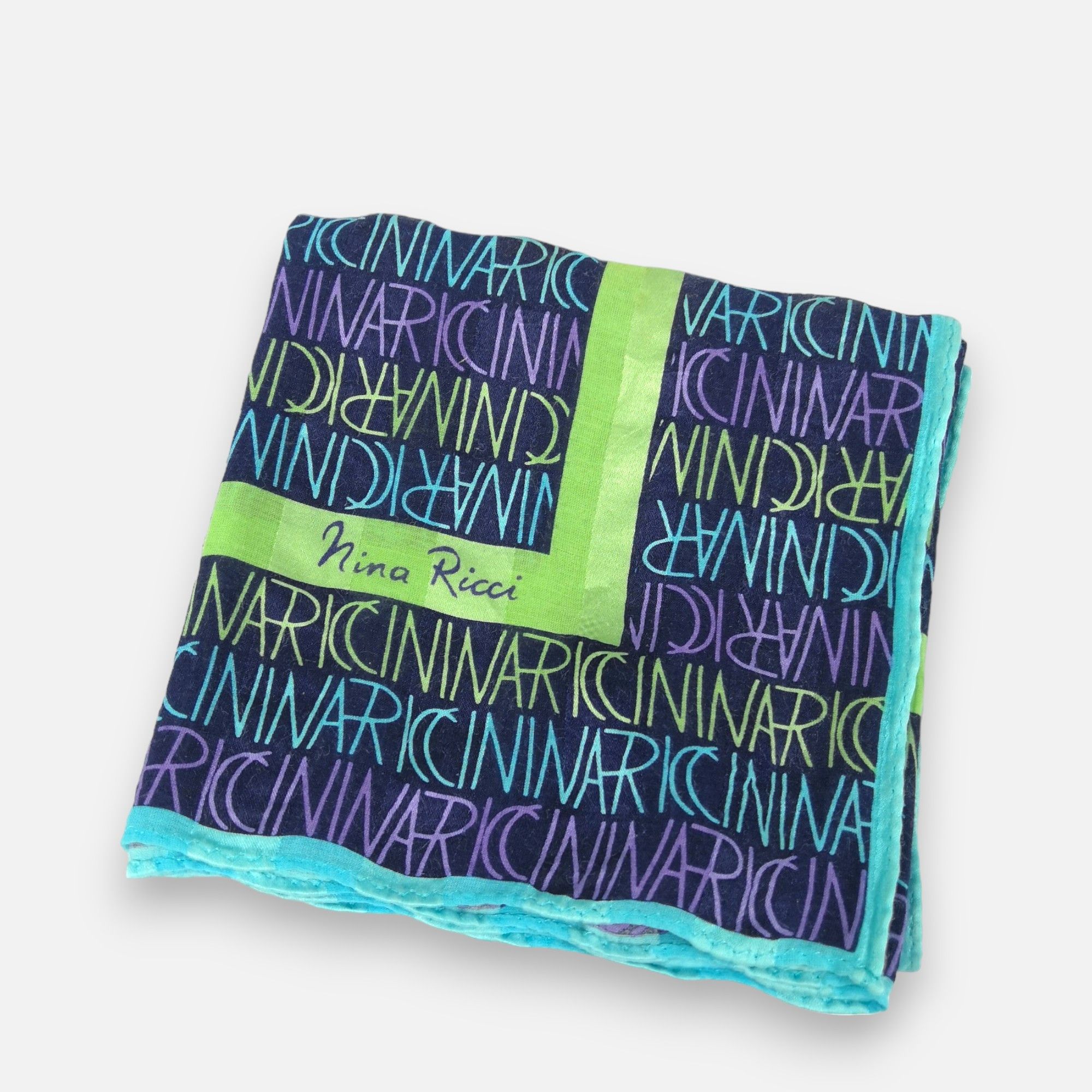 Nina Ricci × Vintage Vintage Nina Ricci Handkerchief Neckerchief Bandana Size ONE SIZE - 4 Thumbnail