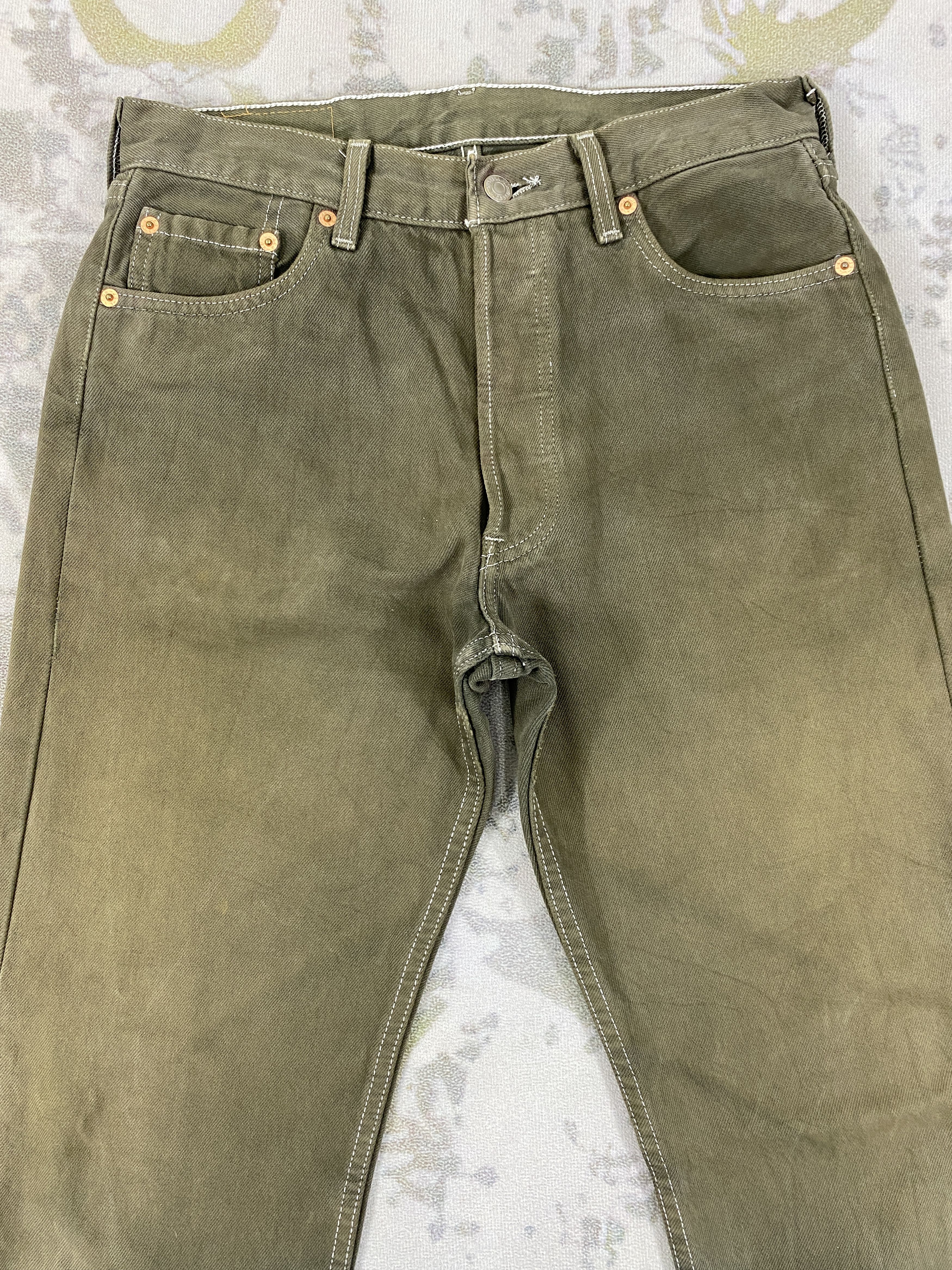 Levi's Earth Tone Vintage Levi's 501 Jeans 30x33 Denim- JN3589 Size US 30 / EU 46 - 3 Thumbnail