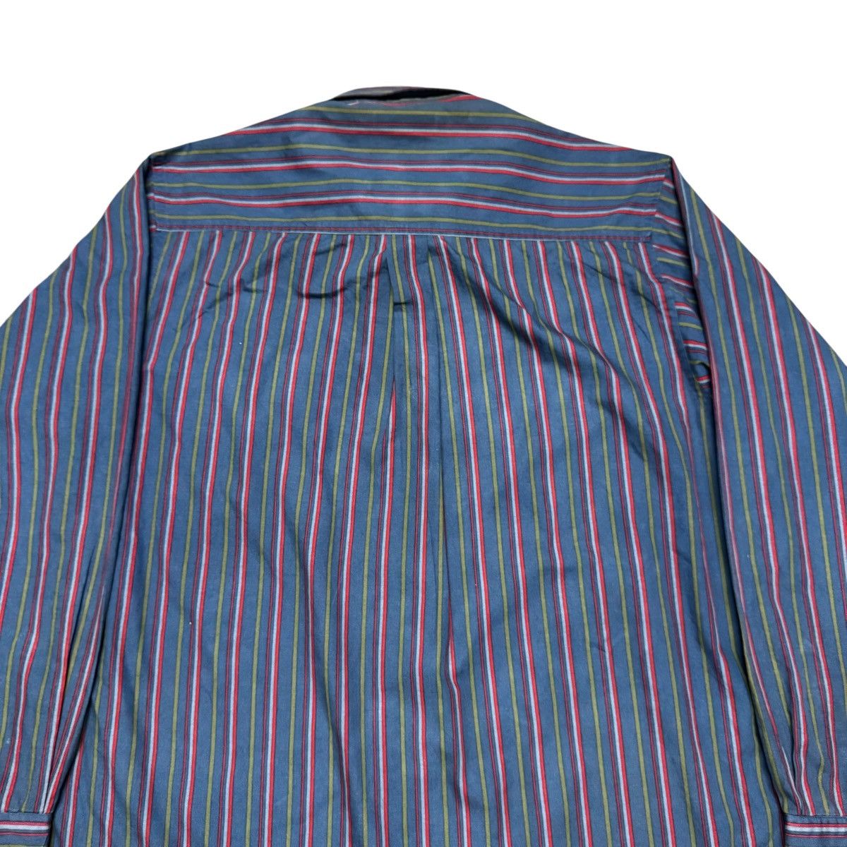 Christian Dior Monsieur Vintage Christian Dior Monsieur Striped Shirt Oversized Size US L / EU 52-54 / 3 - 13 Thumbnail