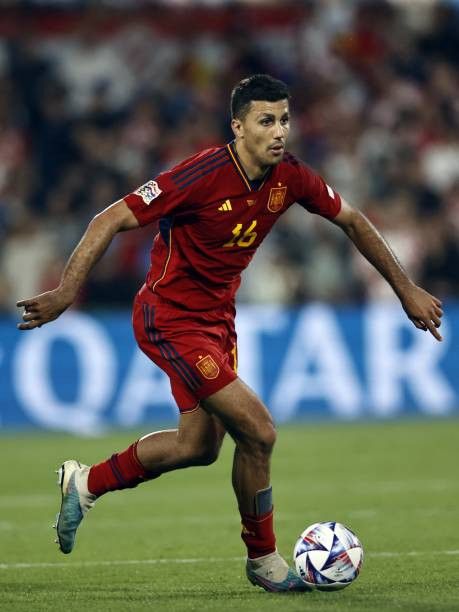 Adidas Spain #16 Rodrigo UEFA Nation League 2022/2023 Home Jersey Size US XL / EU 56 / 4 - 4 Thumbnail