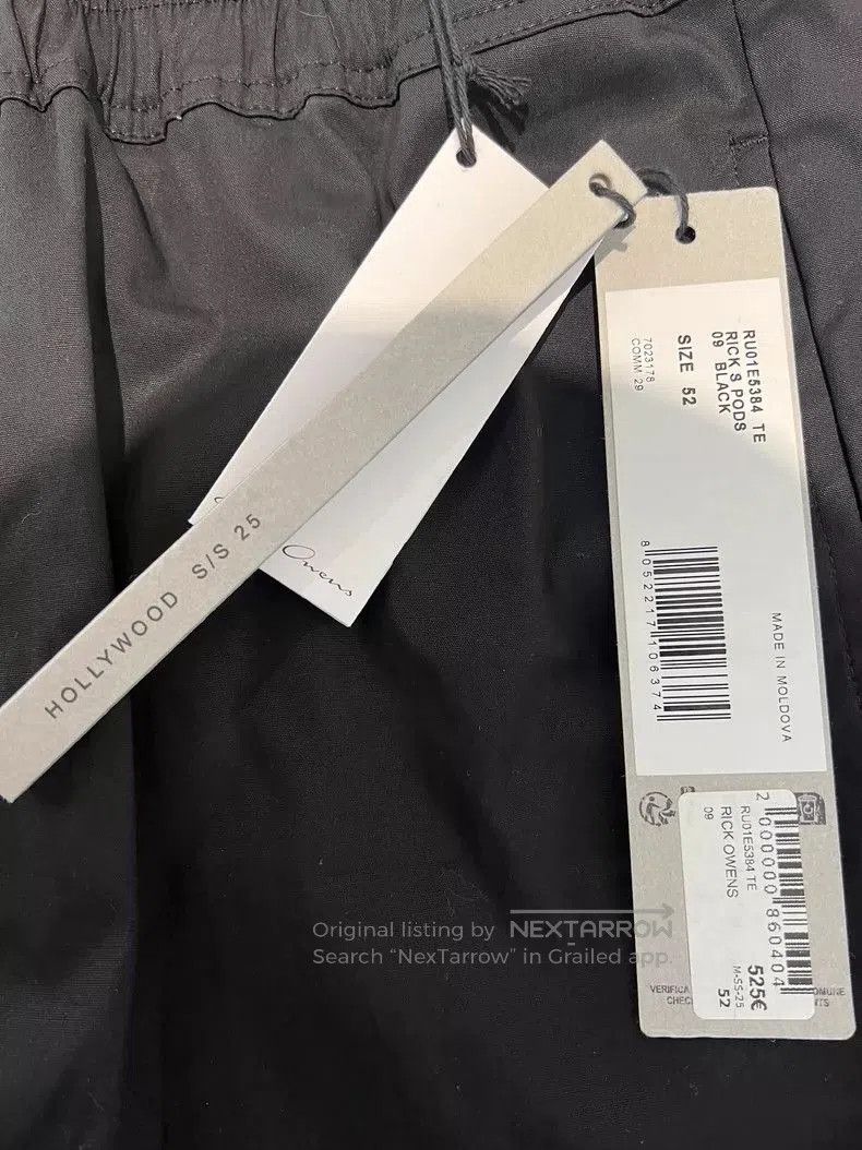 Rick Owens Rick Owens SS25 S Pods Shorts. Size US 44 / EU 60 - 6 Thumbnail