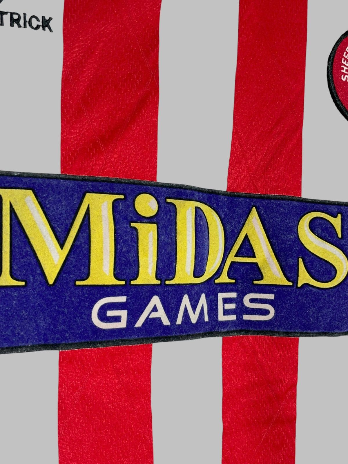 Vintage Sheffield United Patrick 2001/02 Vintage Home Football Shirt Size US XL / EU 56 / 4 - 6 Thumbnail
