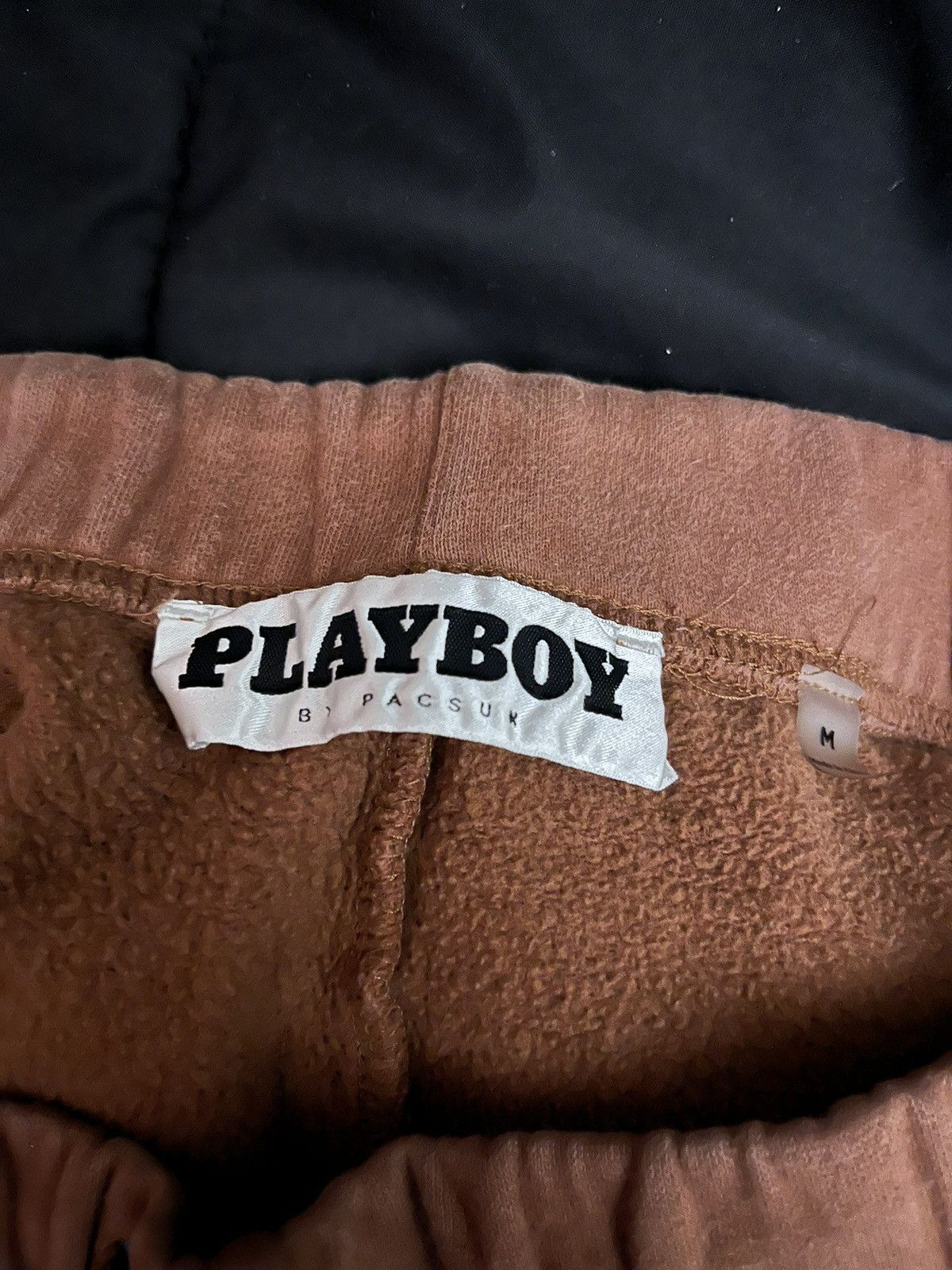 Playboy × Vintage Women’s Brown Playboy Sweatpants Medium Size 30" / US 8 / IT 44 - 7 Thumbnail