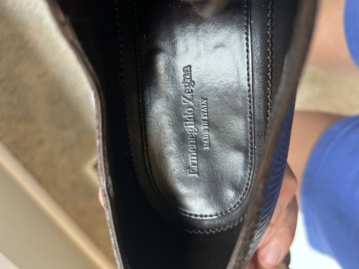 Ermenegildo Zegna Ermenegildo Zegna Goodyear-welted Oxford Size US 8.5 / EU 41-42 - 5 Thumbnail