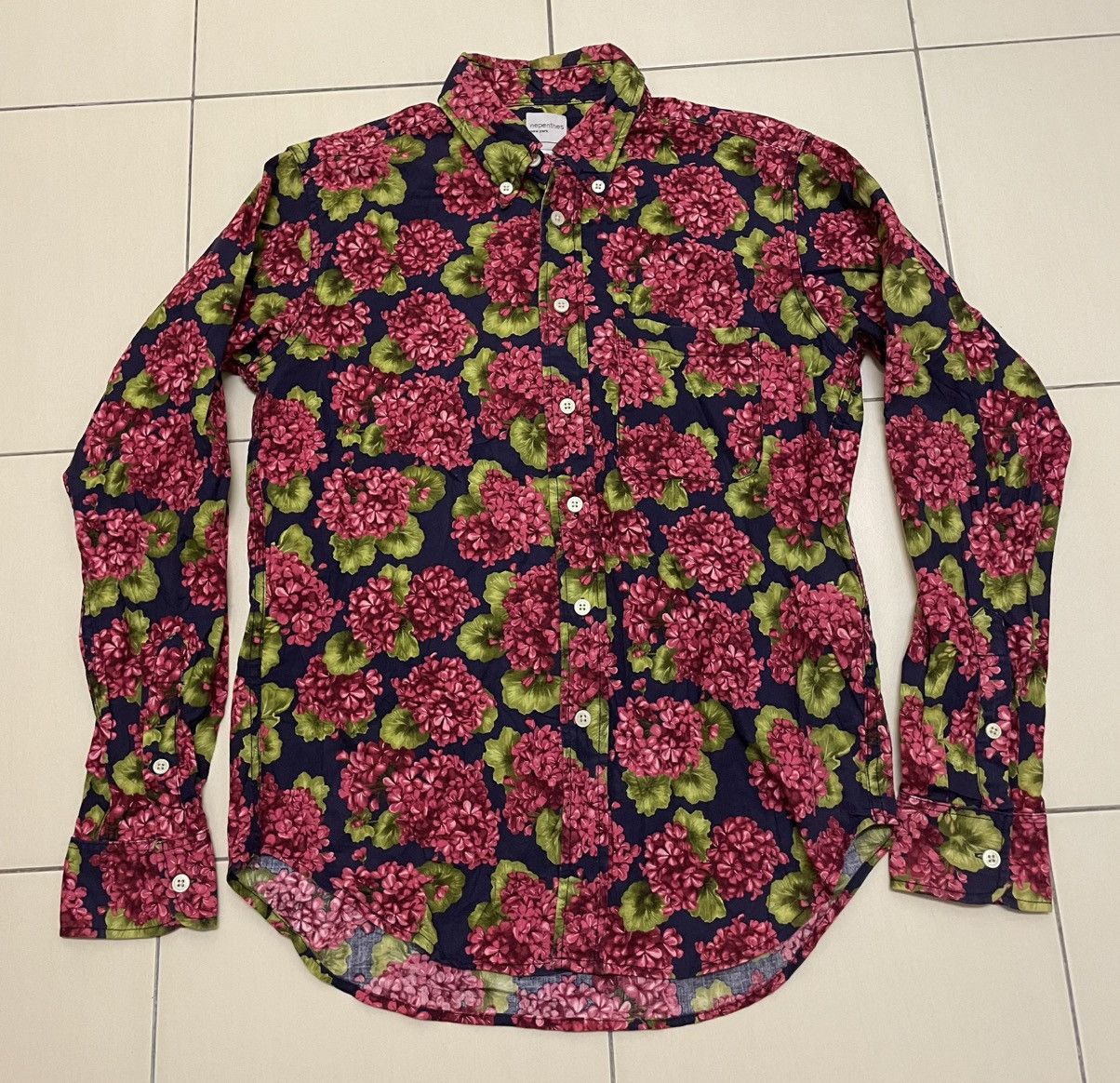 Engineered Garments 19th Century Floral BD Shirt | Grailed
