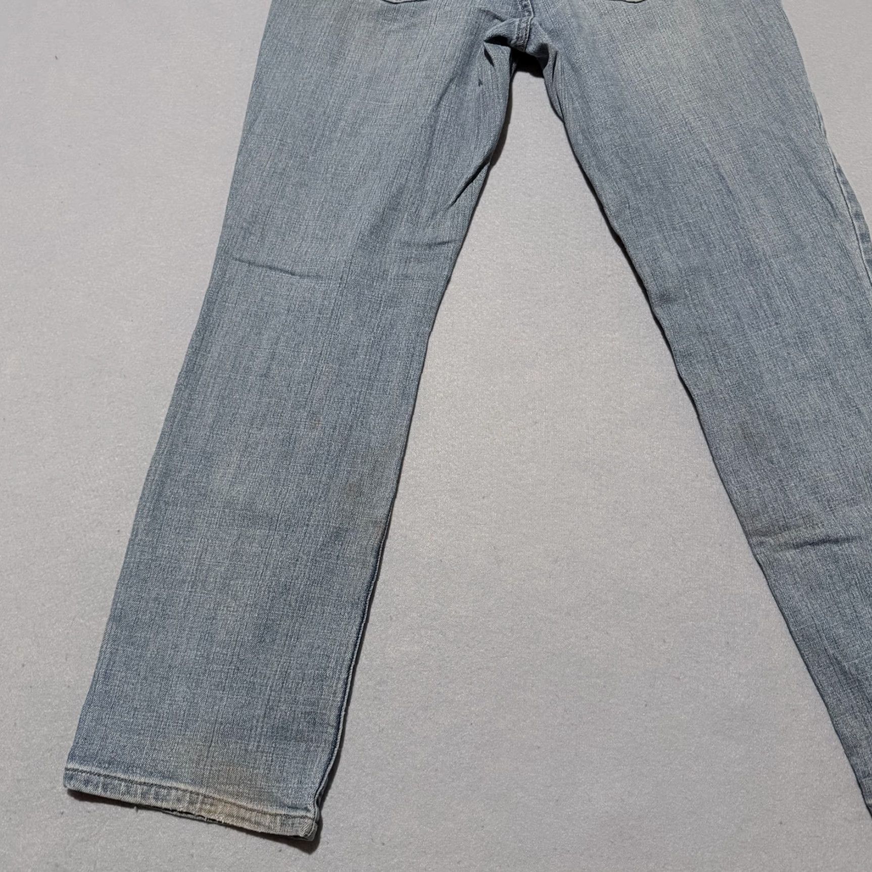 Denime Levi’s 505 Jeans Women's Blue Denim Stretch Mid Rise Classic - 4 Size 27" / US 4 / IT 40 - 7 Thumbnail
