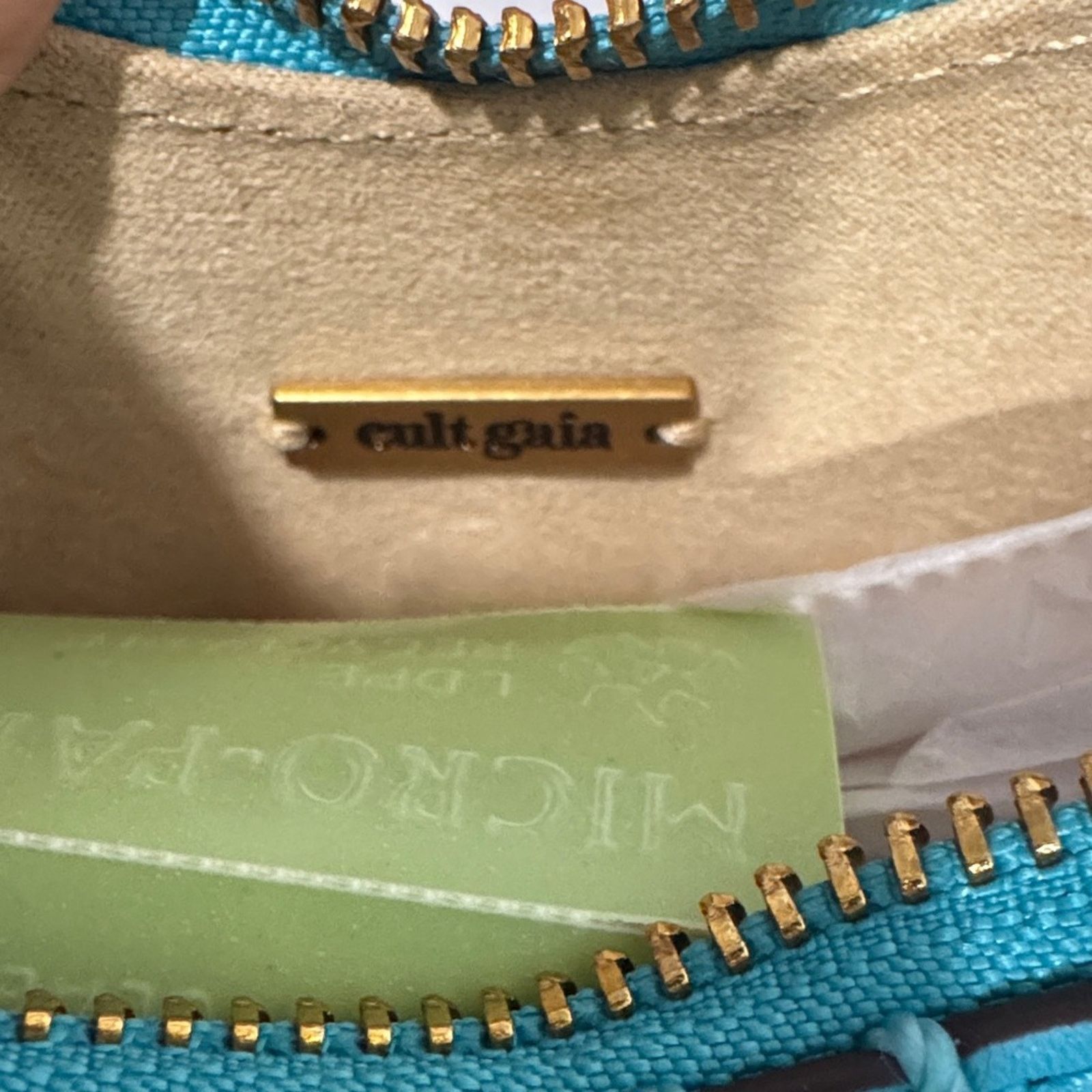 Cult Gaia cult gaia Turquoise Beaded Shoulder Bag-full inclusion Size ONE SIZE - 10 Thumbnail