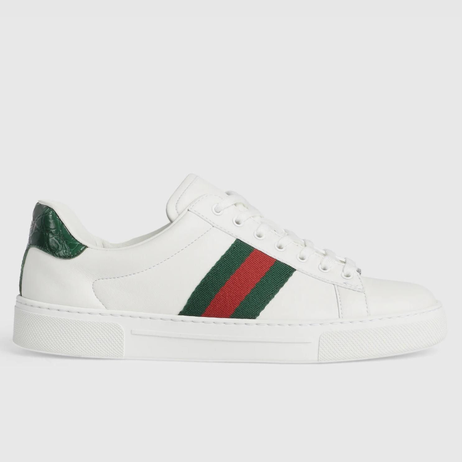 GUCCI WOMEN'S GUCCI ACE SNEAKER WITH WEB SIZE 39