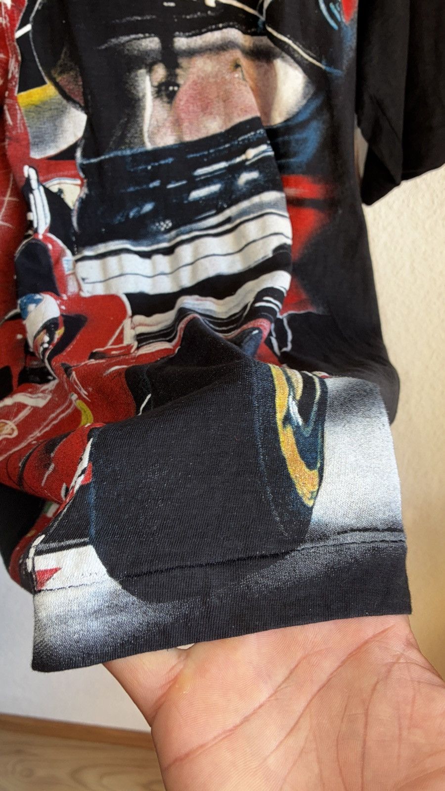 Formula 1 VTG Y2K Michael Schumacher Ferrari F1 Racing Style Size US M / EU 48-50 / 2 - 3 Thumbnail