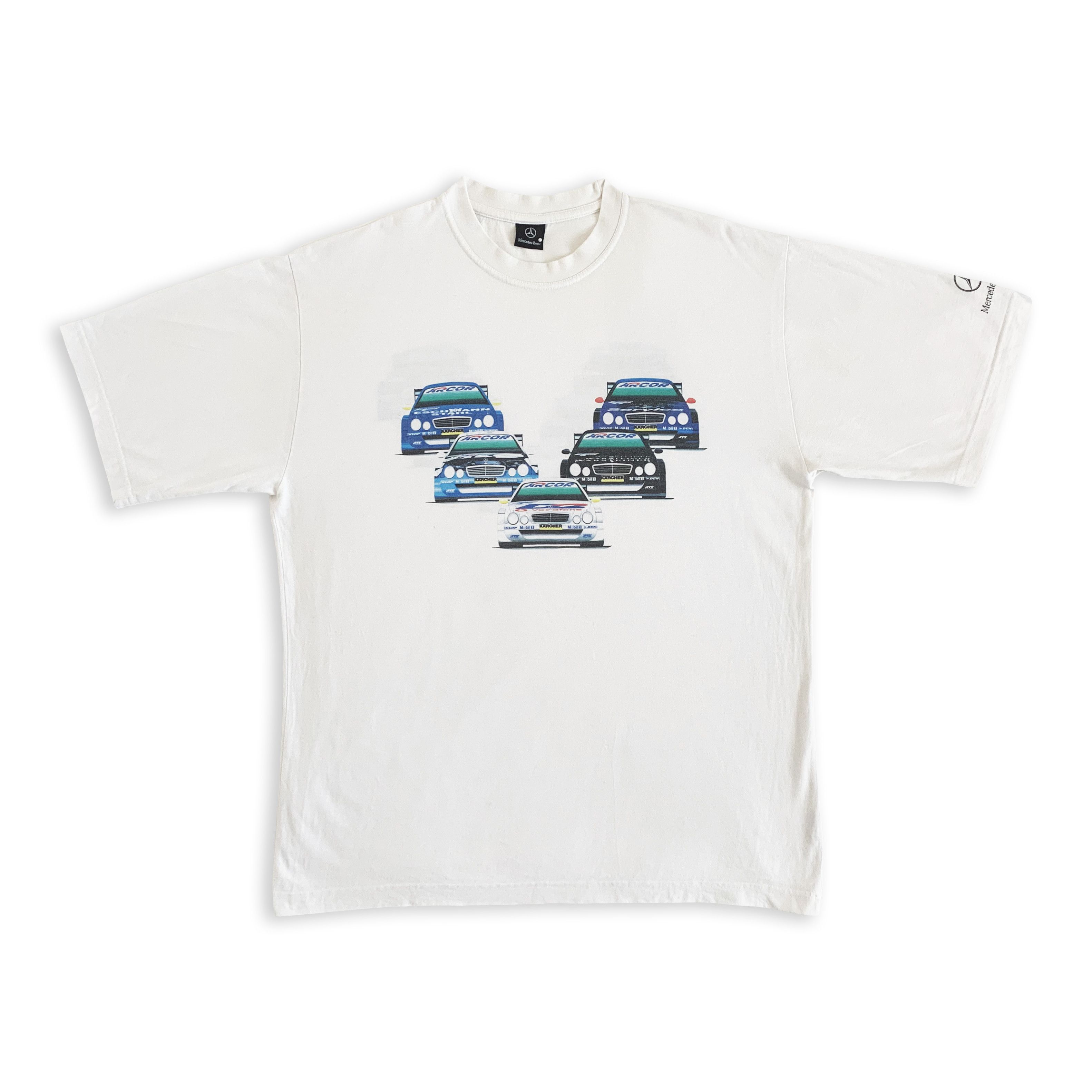Mercedes-Benz Vintage 90s MERCEDES BENZ T shirt Edition Motorspot Official Size US XL / EU 56 / 4 - 2 Thumbnail