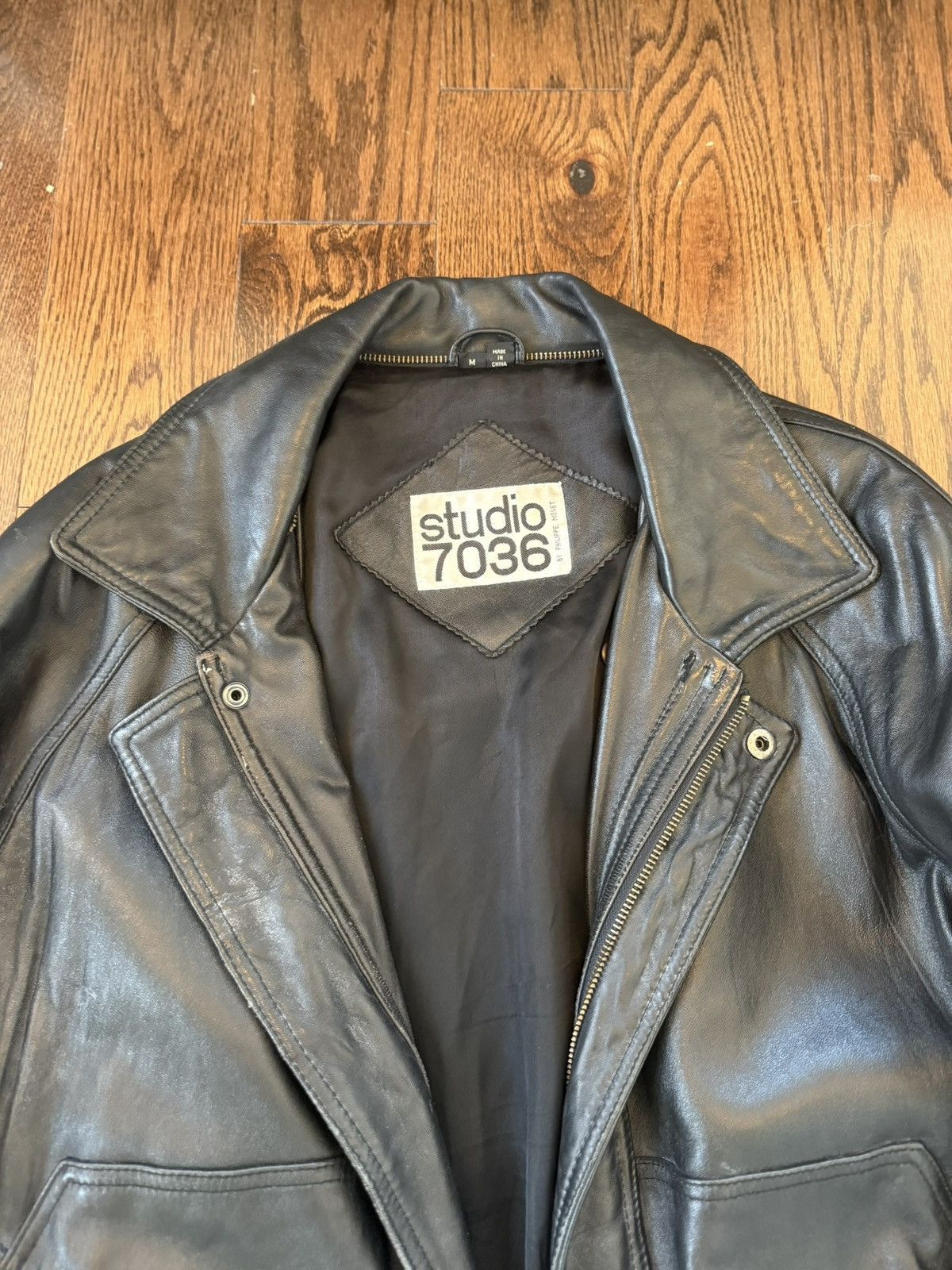 Other Black Vintage Leather Jacket Size US M / EU 48-50 / 2 - 3 Thumbnail