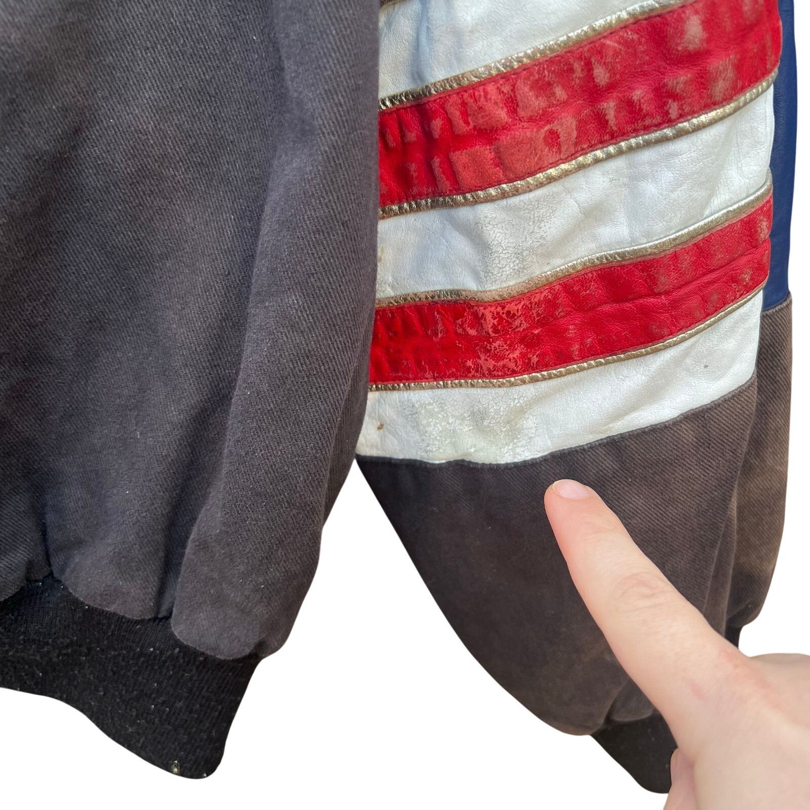 Jeff Hamilton Vintage Jeff Hamilton Harlem Globetrotters Leather Jacket Lg Size US L / EU 52-54 / 3 - 8 Thumbnail