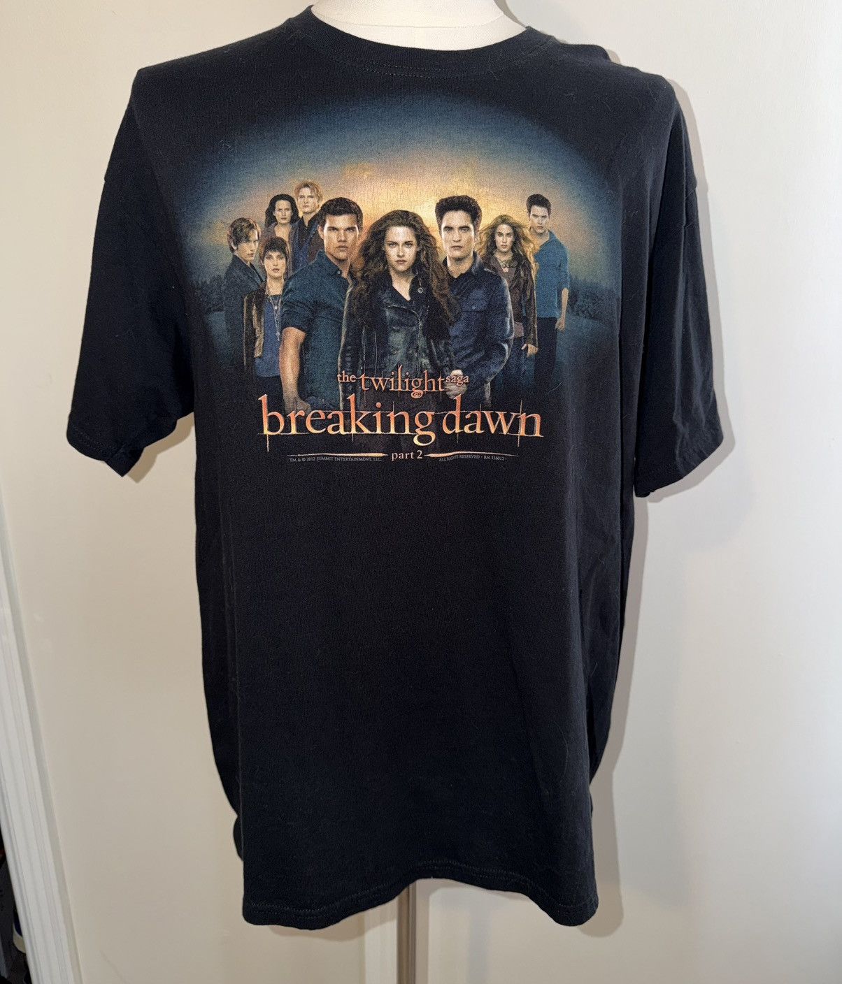Anvil 2012 Twilight Breaking Dawn 2 Movie Black T Shirt Size XL Size US XL / EU 56 / 4 - 1 Thumbnail