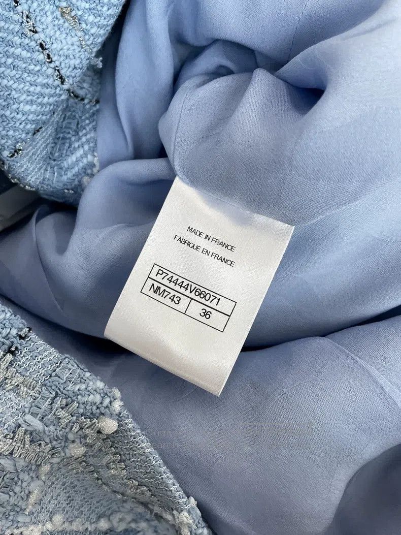 Chanel Chanel Blue plaid jacket Size XS / US 0-2 / IT 36-38 - 5 Thumbnail