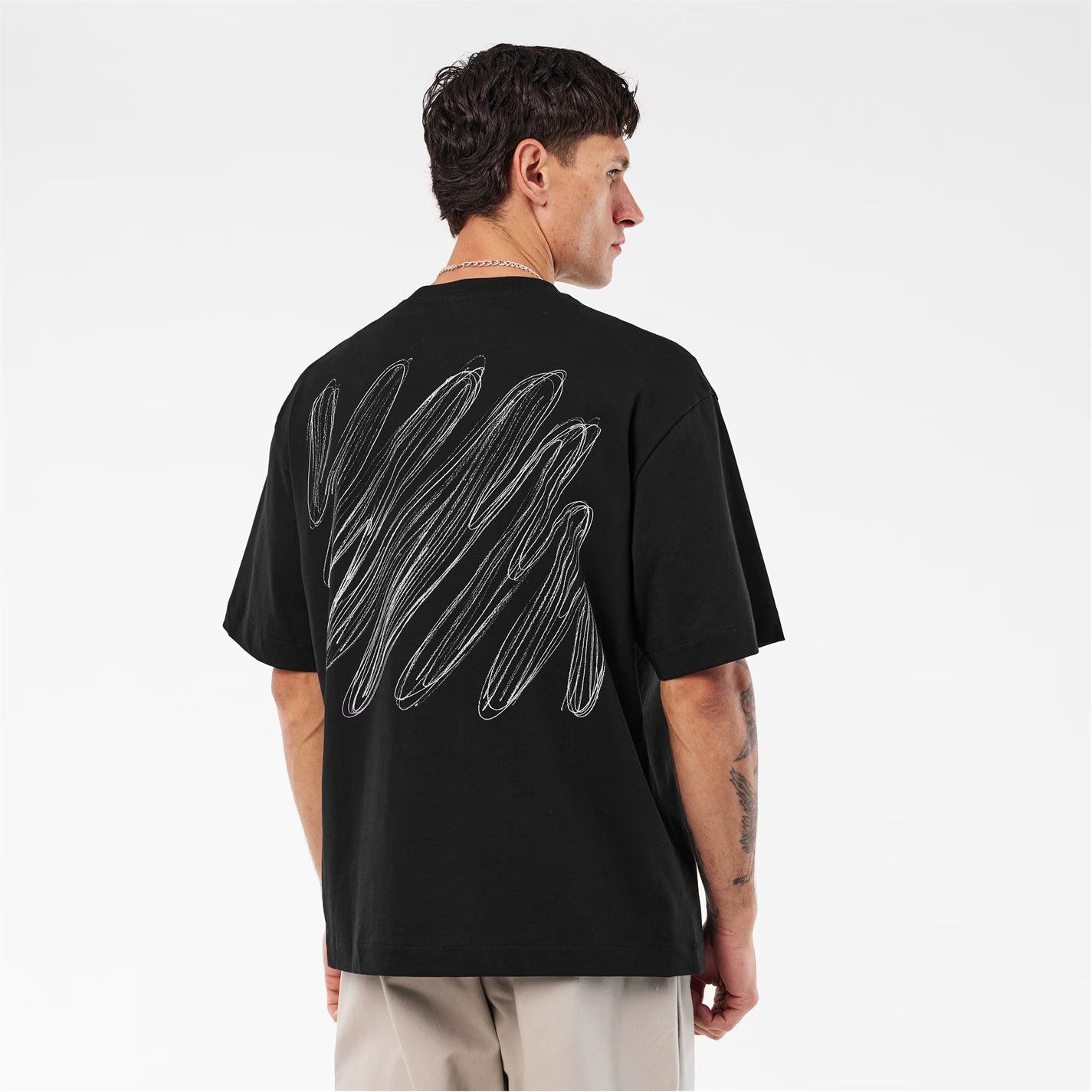 Off-White o1g2r1mq0226 Diags Skate T-Shirt In Black Size US XS / EU 42 / 0 - 4 Thumbnail