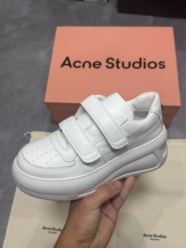 Acne Studios Acne Studios thick sole white sneakers Size US 5.5 / IT 35.5 - 6 Thumbnail