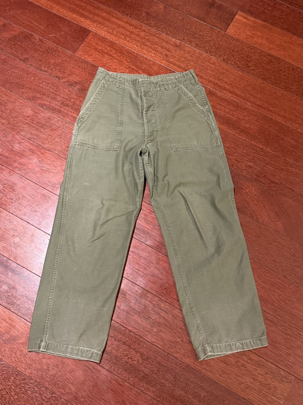 Vintage Vintage Green Military Field Pants Size US 32 / EU 48 - 1 Thumbnail